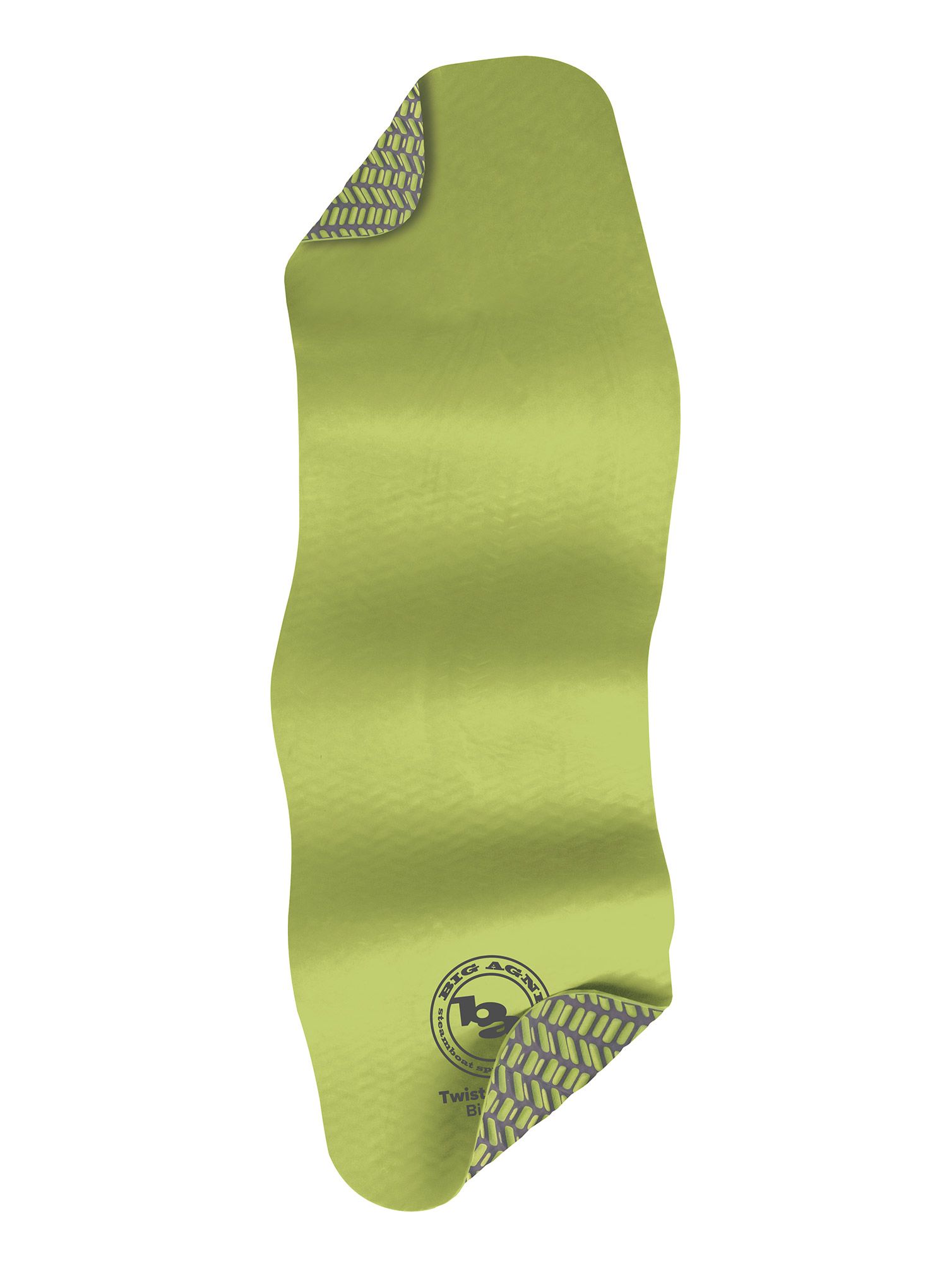Turistinis kilimėlis Big Agnes Twistercane Bio Foam 20X72 Regular - green/gray