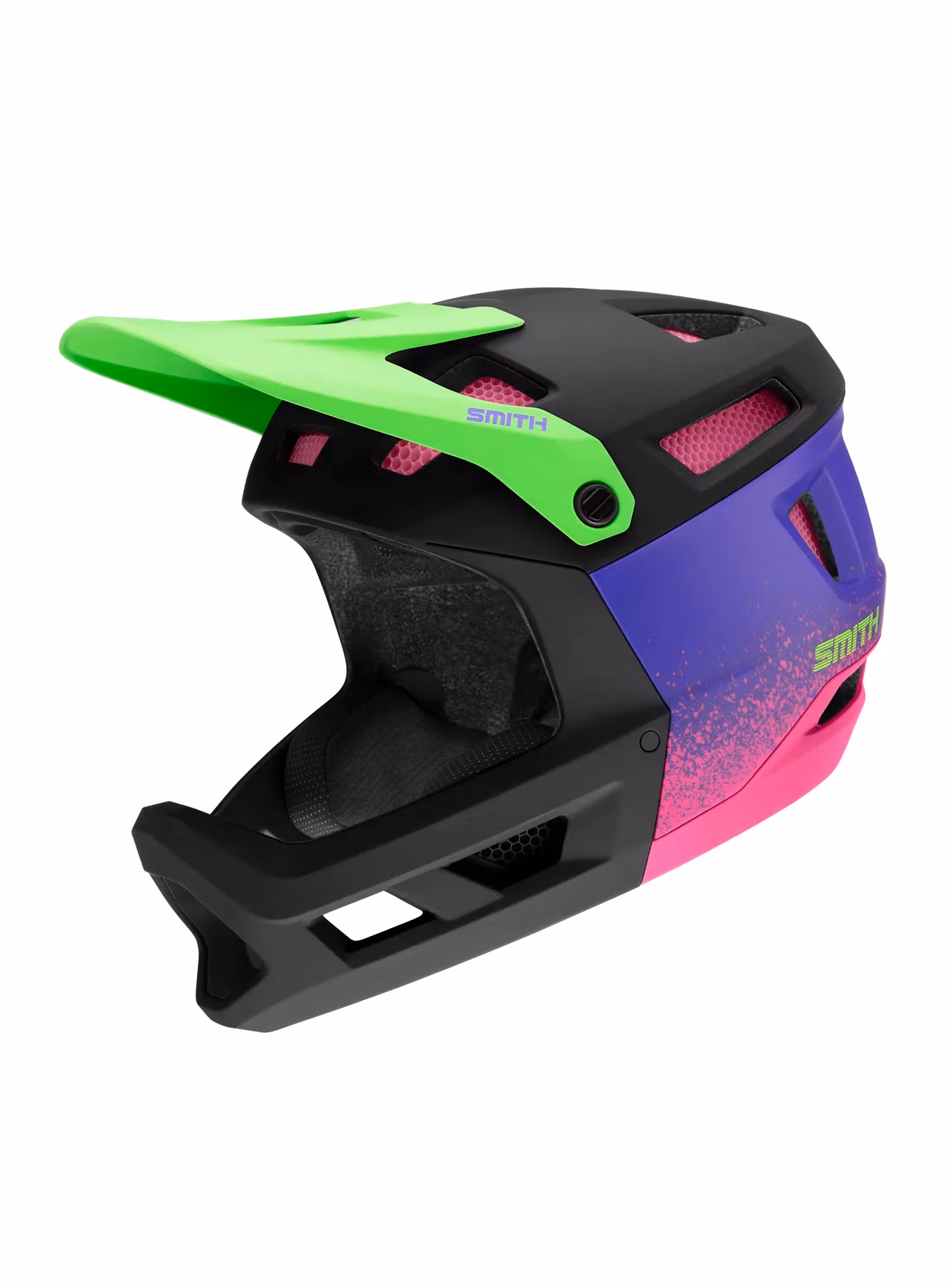 MTB šalmas Smith Mainline - matte archive flamingo