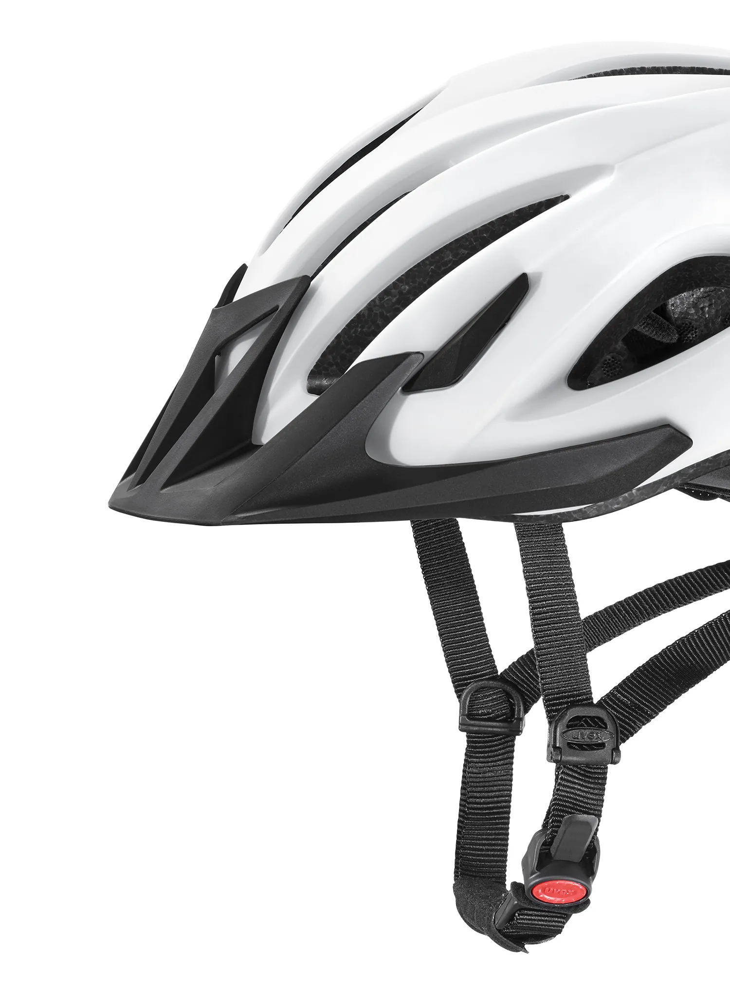 MTB šalmas Uvex Viva 3 - white matt
