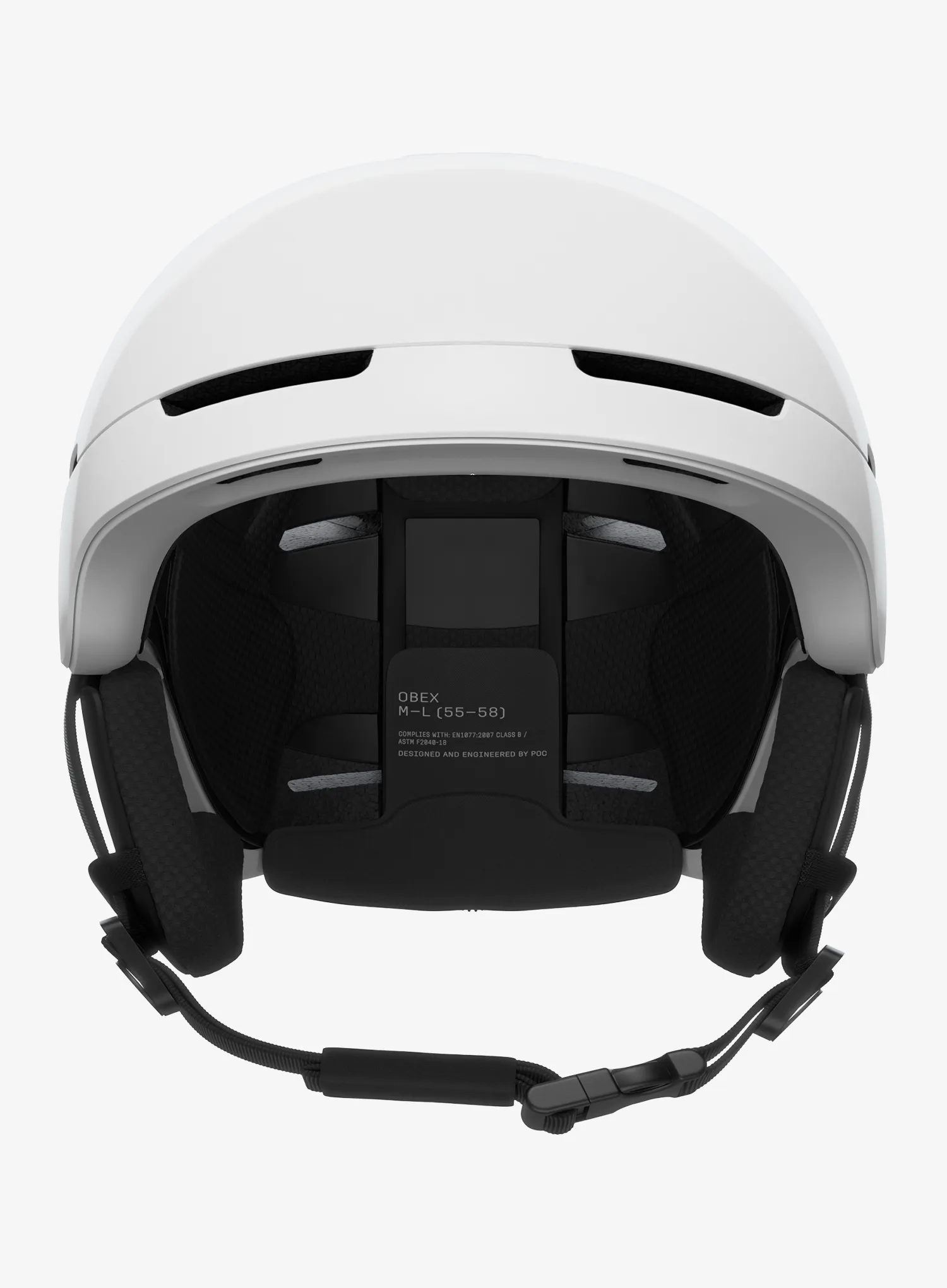 Slidinėjimo šalmas POC Obex Mips - hydrogen white
