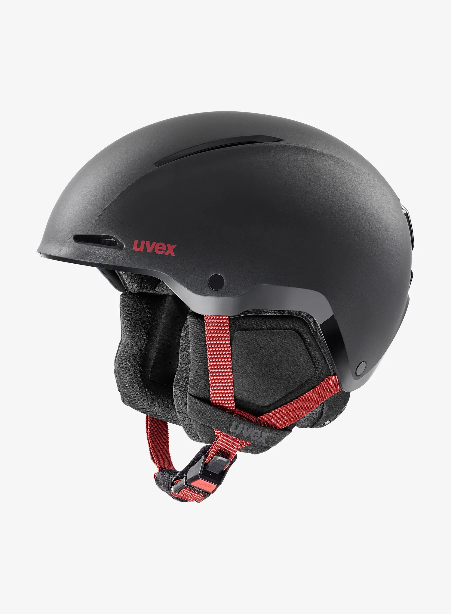 Slidinėjimo šalmas Uvex Monte Core - black matt red