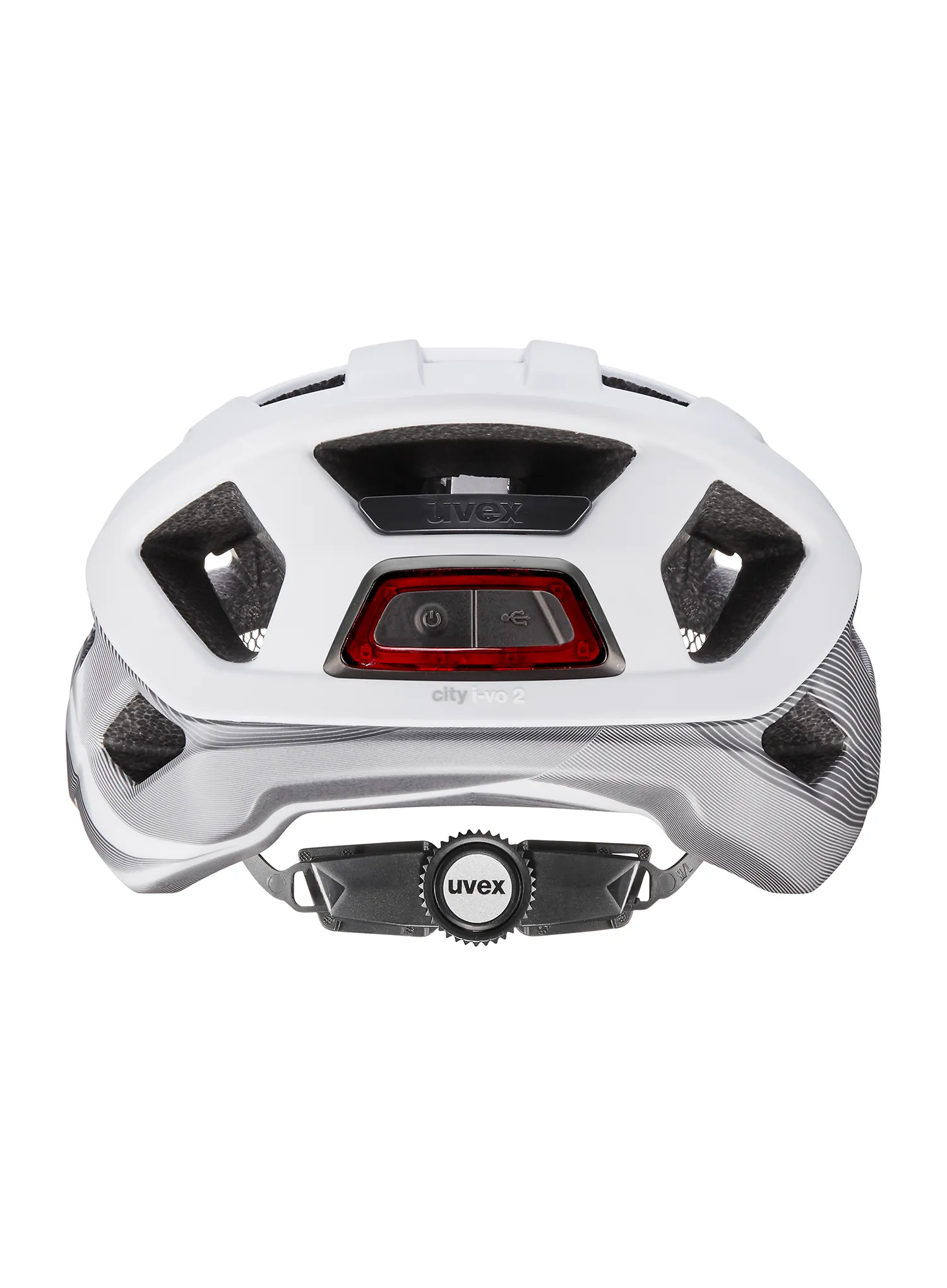 Šalmas dviratininkui Uvex City I-vo 2 - white silver matt