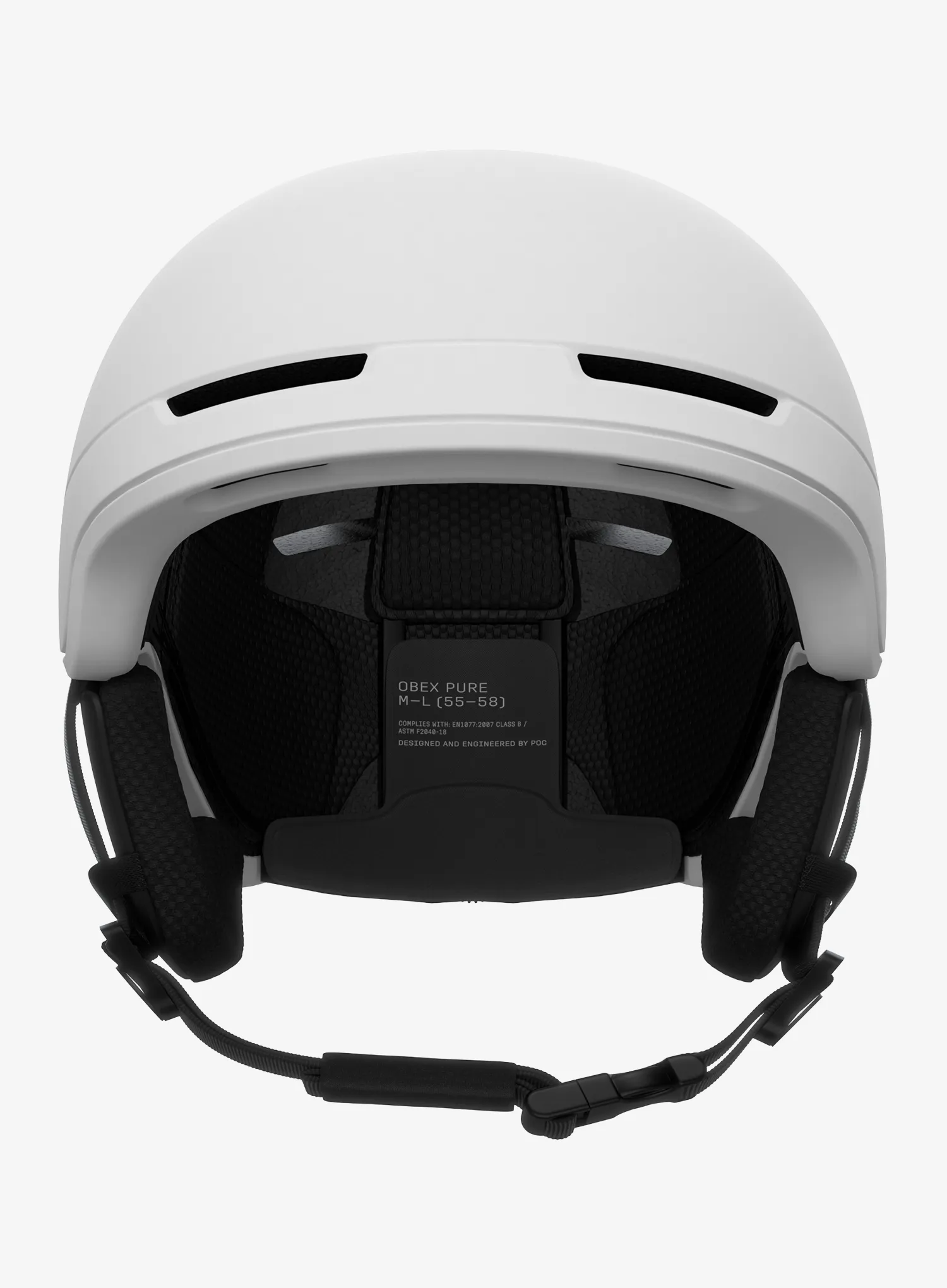Slidinėjimo šalmas POC Obex Pure - hydrogen white