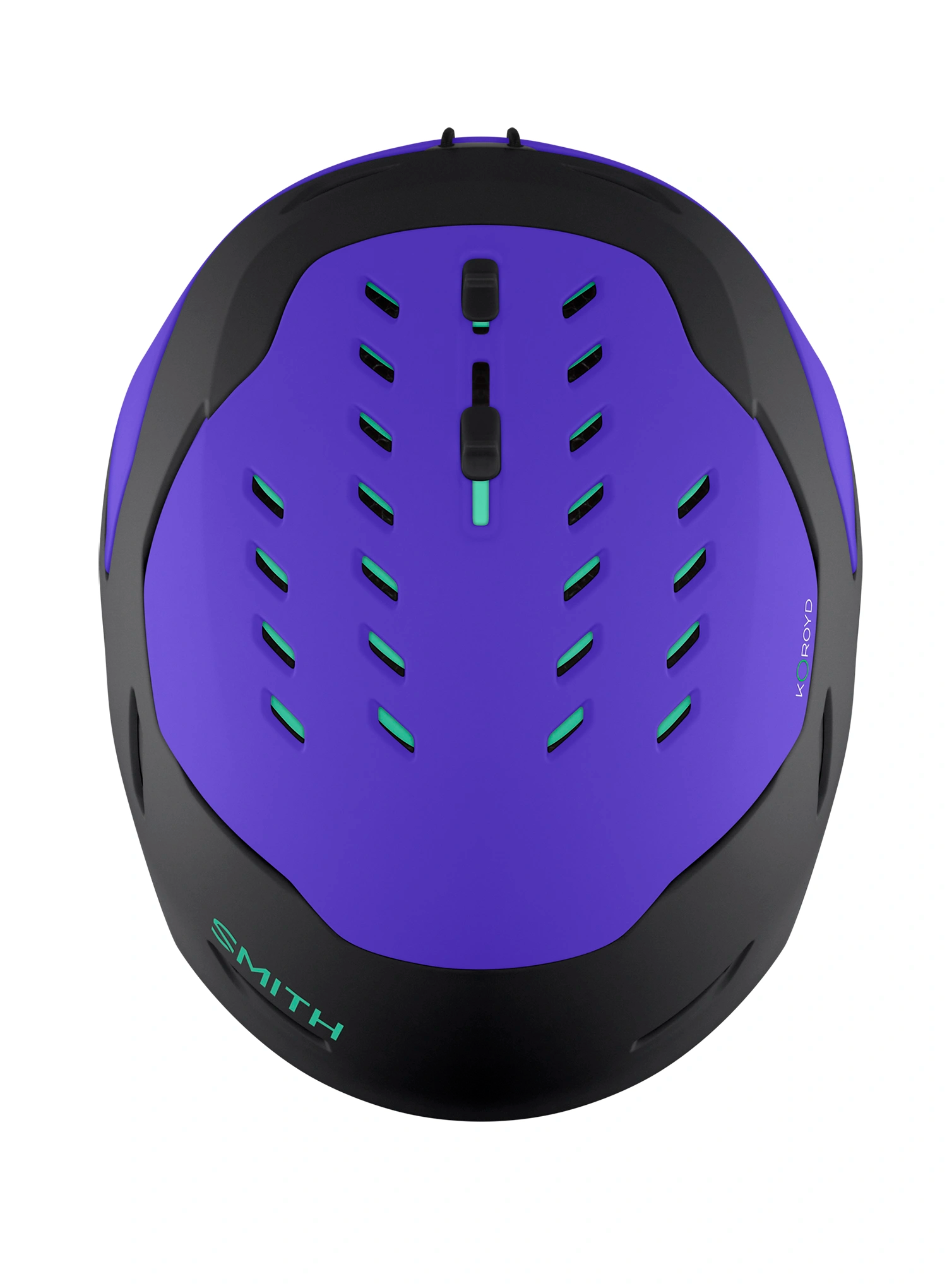 Slidinėjimo šalmas Smith Vantage 2 Mips - matt black/ultraviolet/emerald