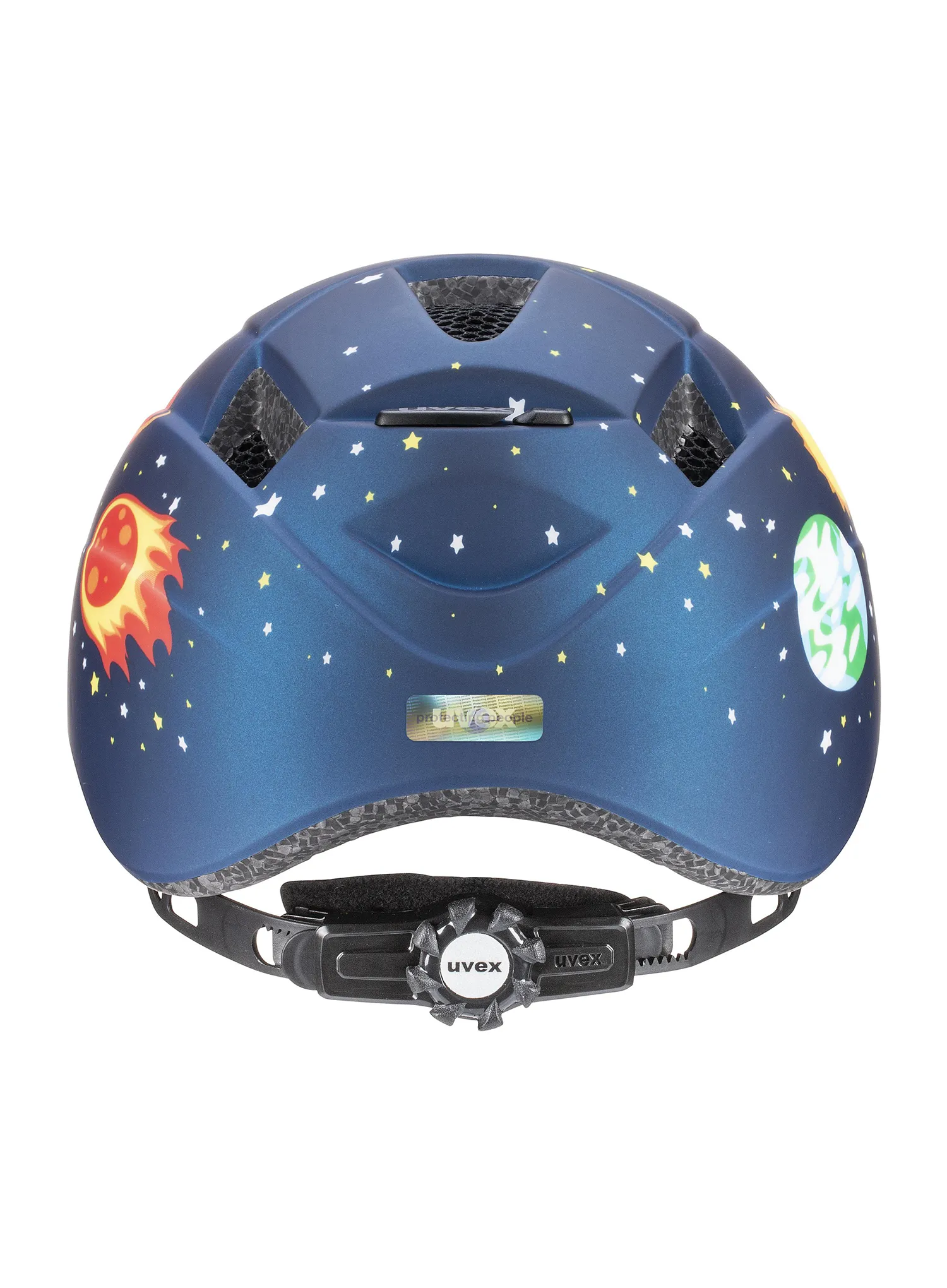 Dviračio šalmas vaikams Uvex Kid 2 CC - dark blue rocket matt
