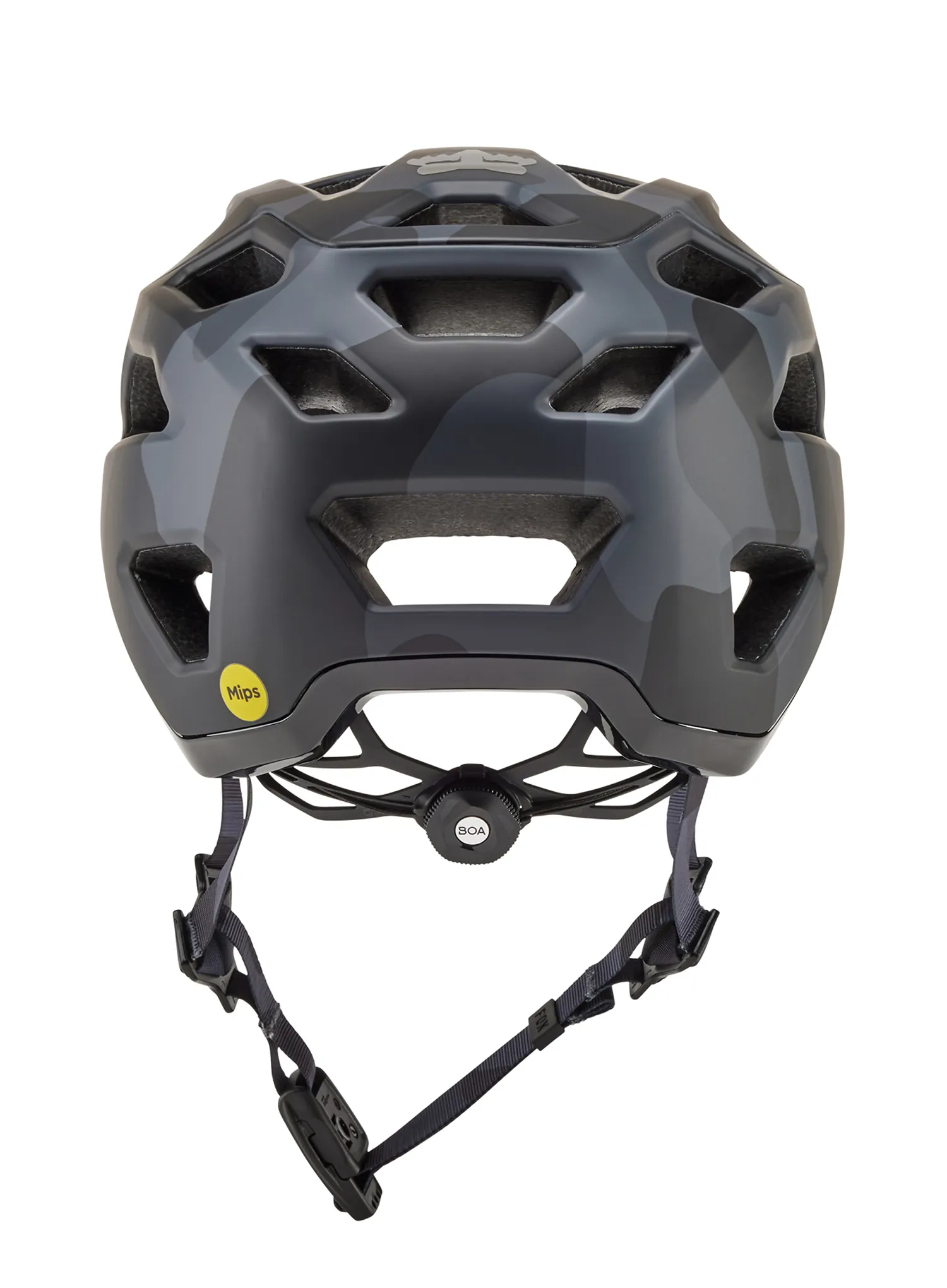 Dviratininko šalmas Fox Crossframe Pro Camo - black camo