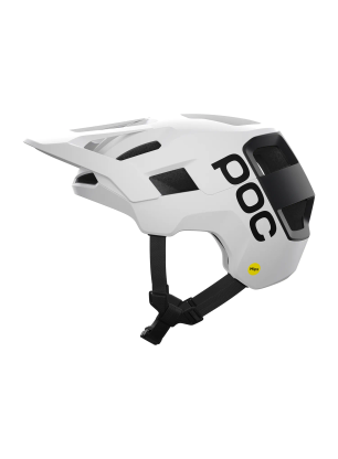 Dviratininko šalmas POC Kortal Race Mips - hydrogen white/uranium blk mat
