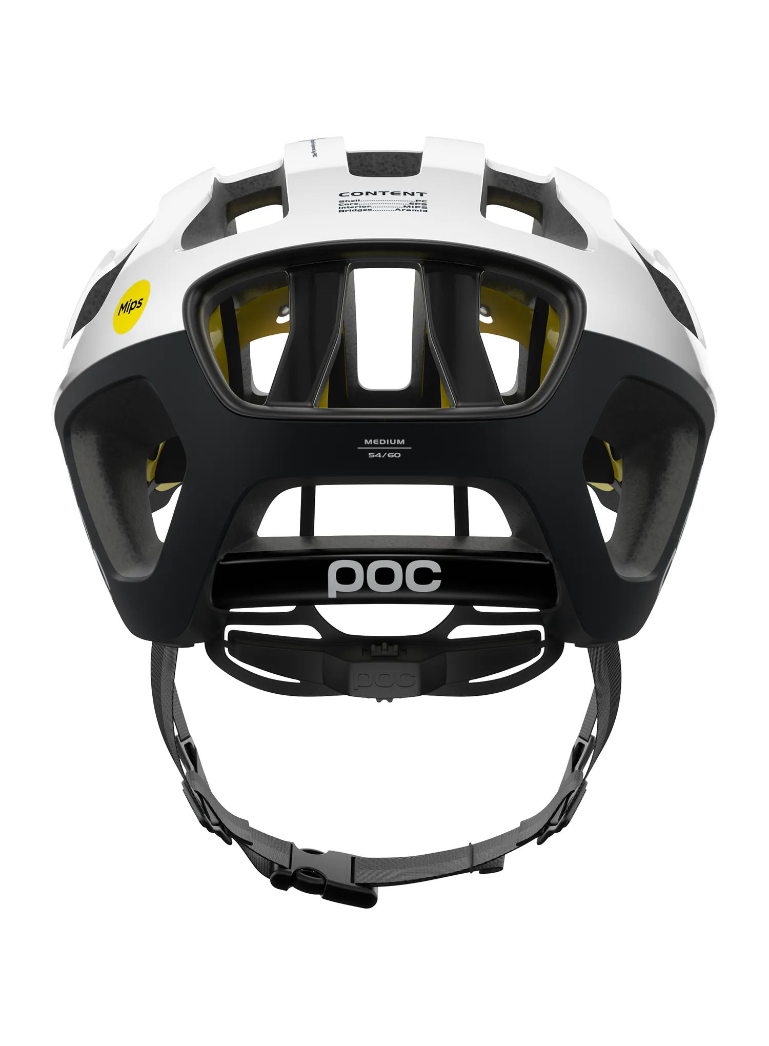 Dviratininko šalmas POC Octal Mips - hydrogen white
