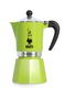 Turistinis kavos virimo aparatas Bialetti Rainbow 6TZ - green
