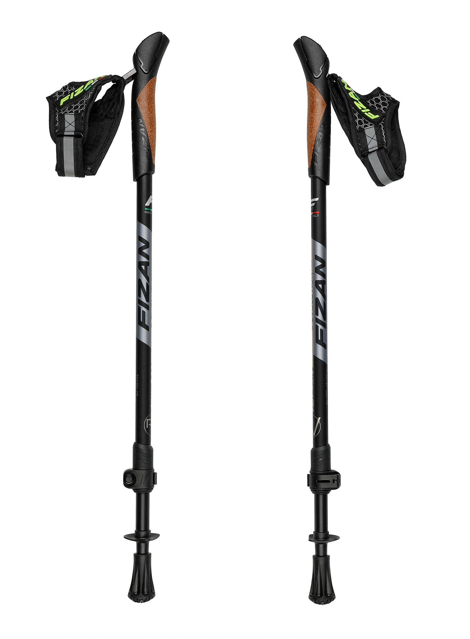 Aliuminio lazdos Fizan Revolution Pro - grey/beige