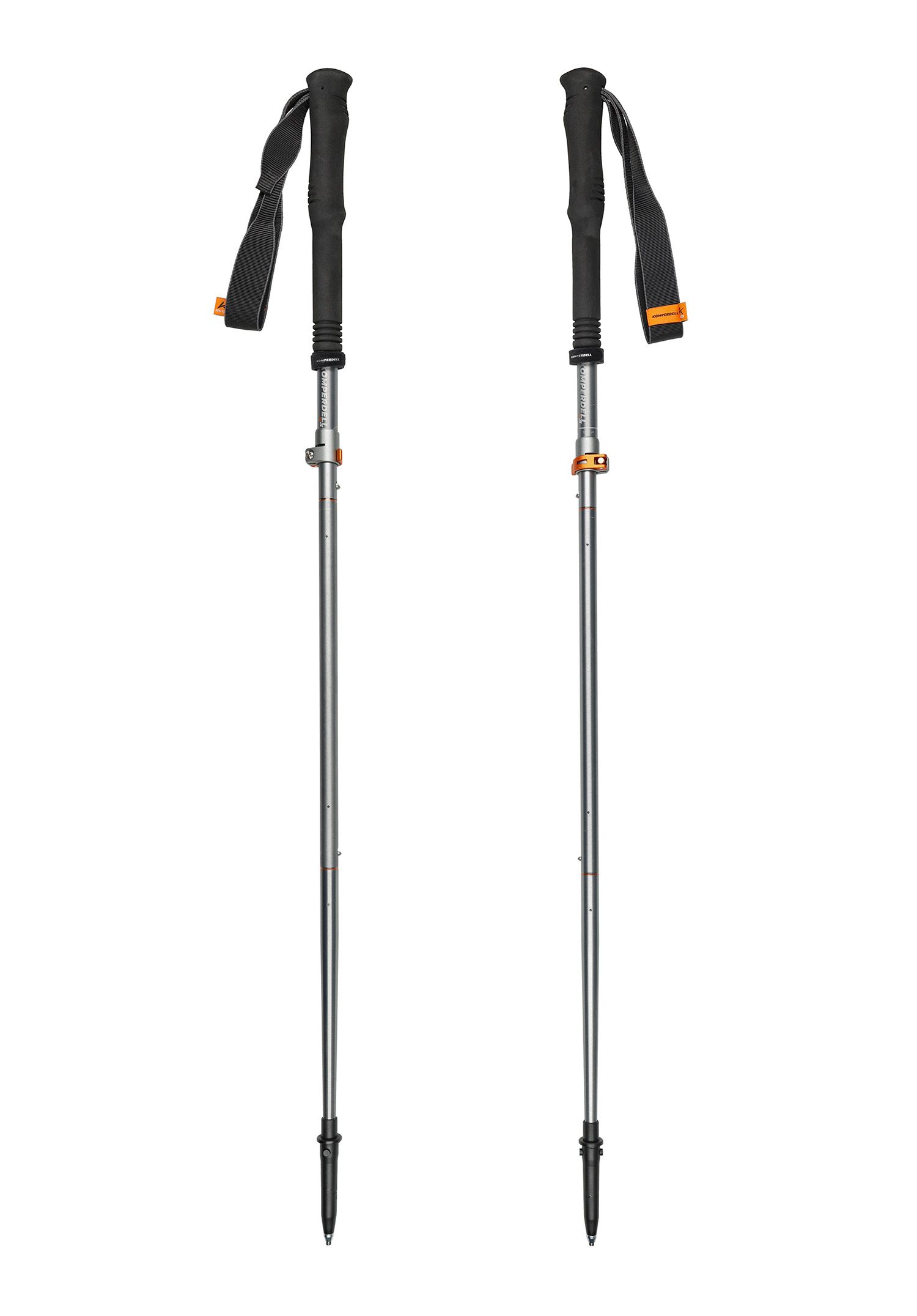 Lazdos bėgimui Komperdell FX Lite TI Vario Compact - silver/orange