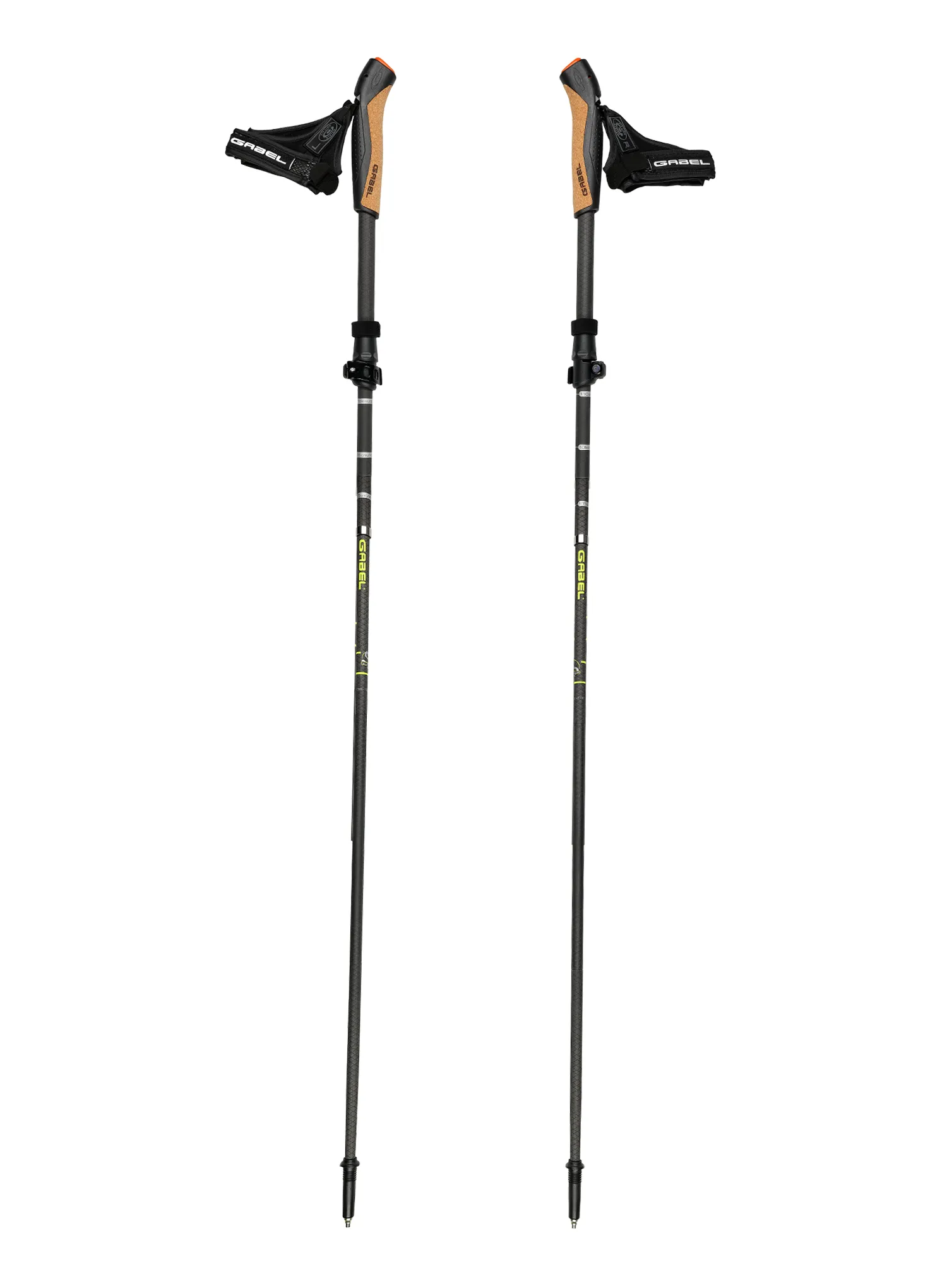 Anglies pluošto lazdos Gabel Nordic Carbon Feather XTS