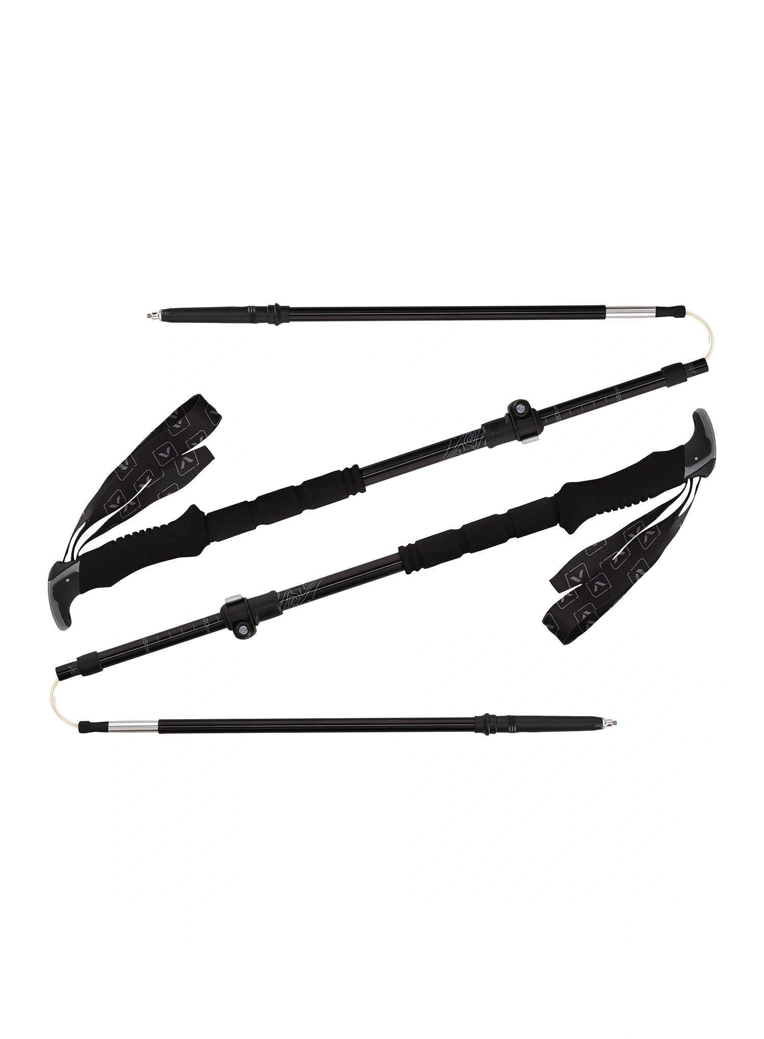 Skituro lazdos Viking Droppin SBSeries Skitouring - black