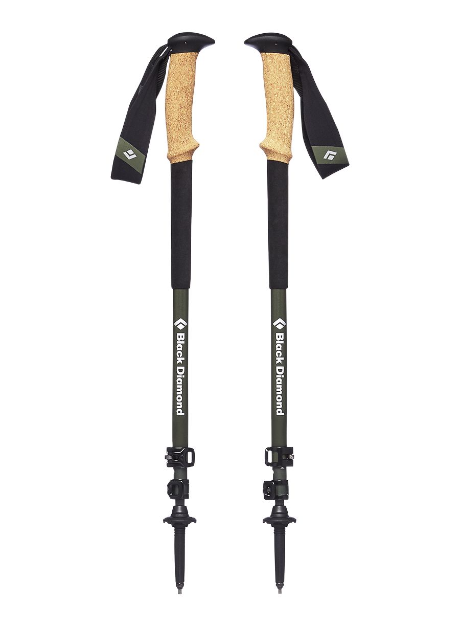 Trekingo lazdos Black Diamond Alpine Carbon Cork - tundra