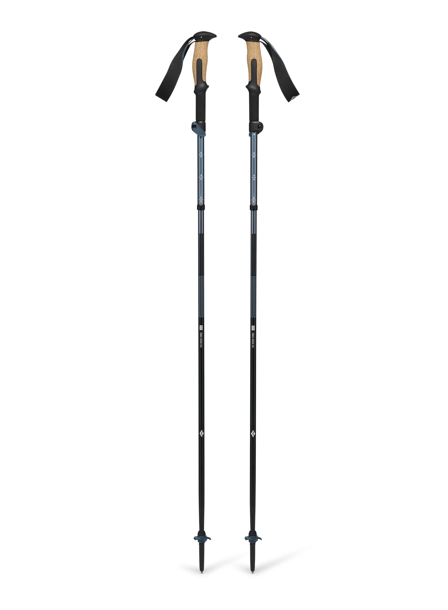 Trekingo lazdos Black Diamond Trail Vista FLZ Trekking Poles - midnight blue
