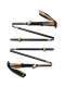 Trekingo lazdos Black Diamond Trail Vista FLZ Trekking Poles - white oak