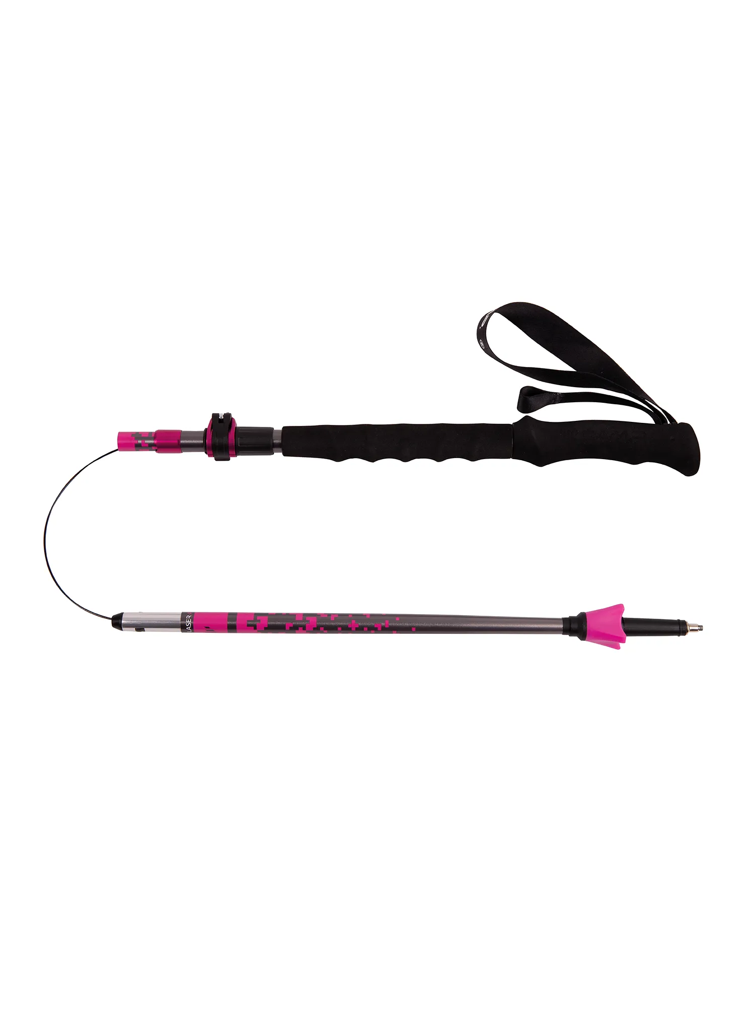 Trekingo lazdos Camp Laser ADJ - pink