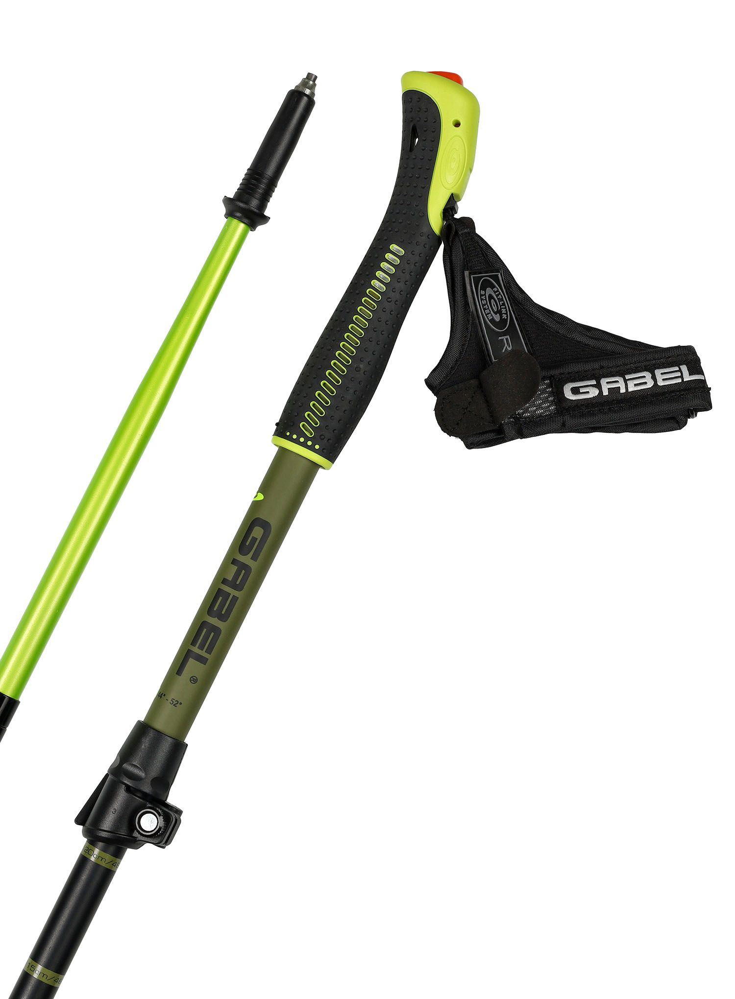 Trekingo lazdos Gabel Fusion Wired 110-130