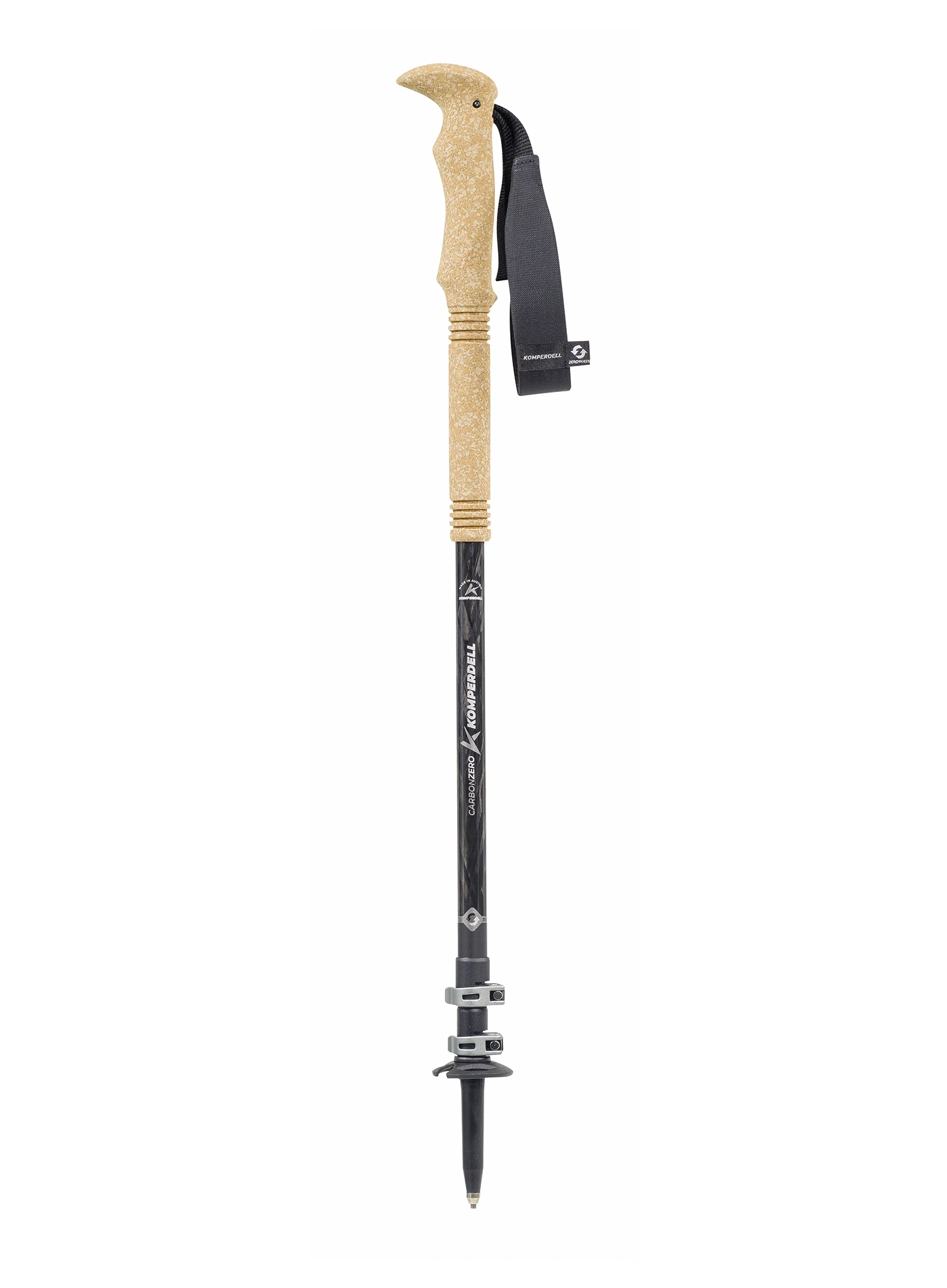 Trekingo lazdos Komperdell Carbon Ultra Zero - silver