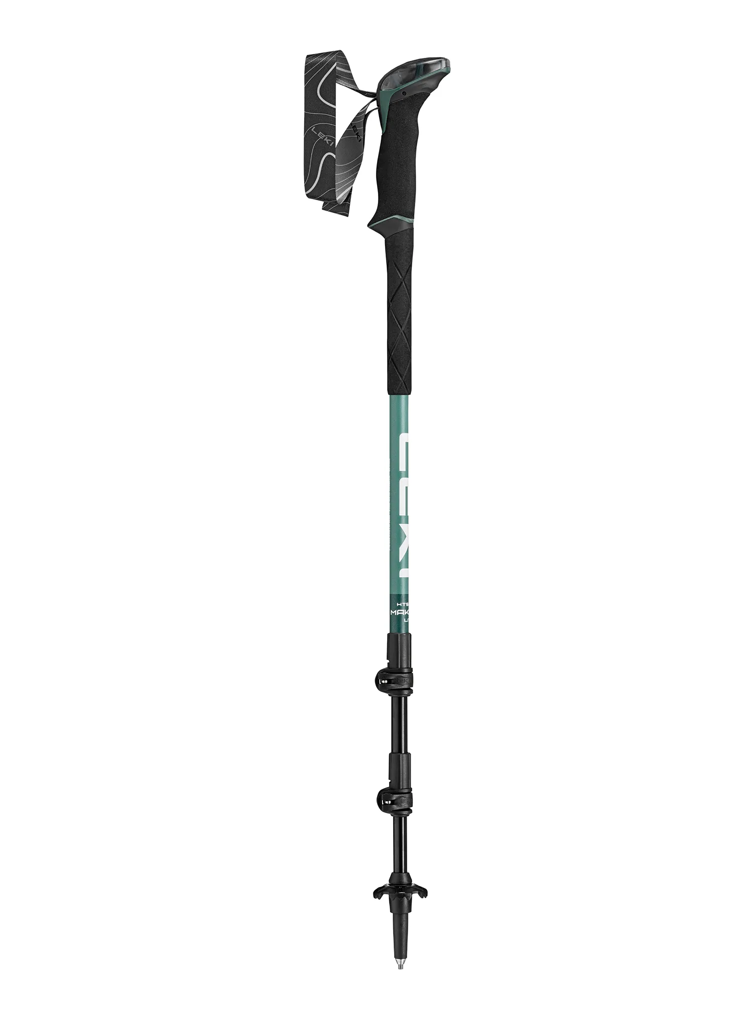 Trekingo lazdos Leki Makalu Lite - green