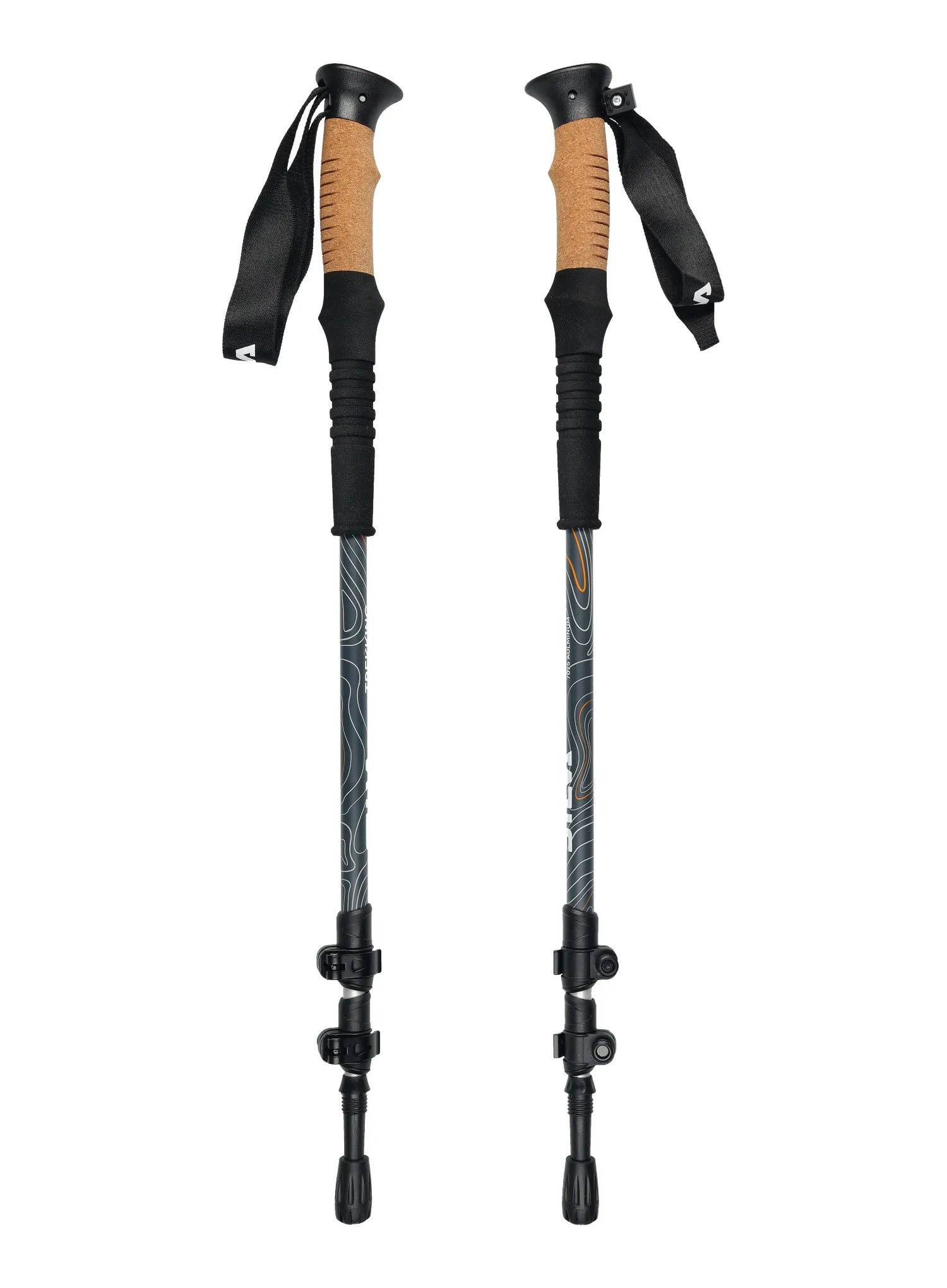 Trekingo lazdos Silva Aluminium-Cork