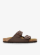 Šlepetės Birkenstock Arizona Birko-Flor - dark brown