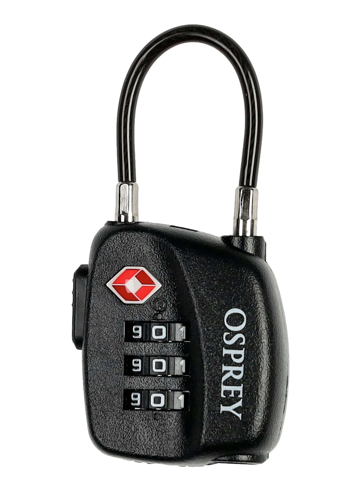 Spyna Osprey TSA 3 Dial Cable Lock - black