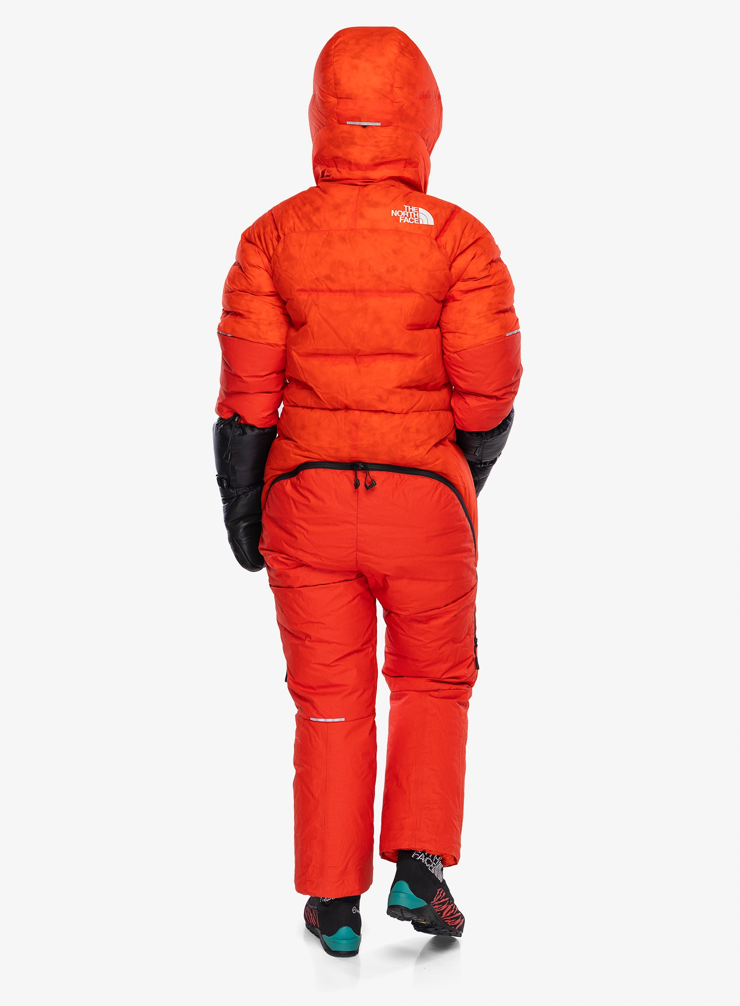 Moteriškas kombinezonas The North Face Himalayan Suit - fiery red