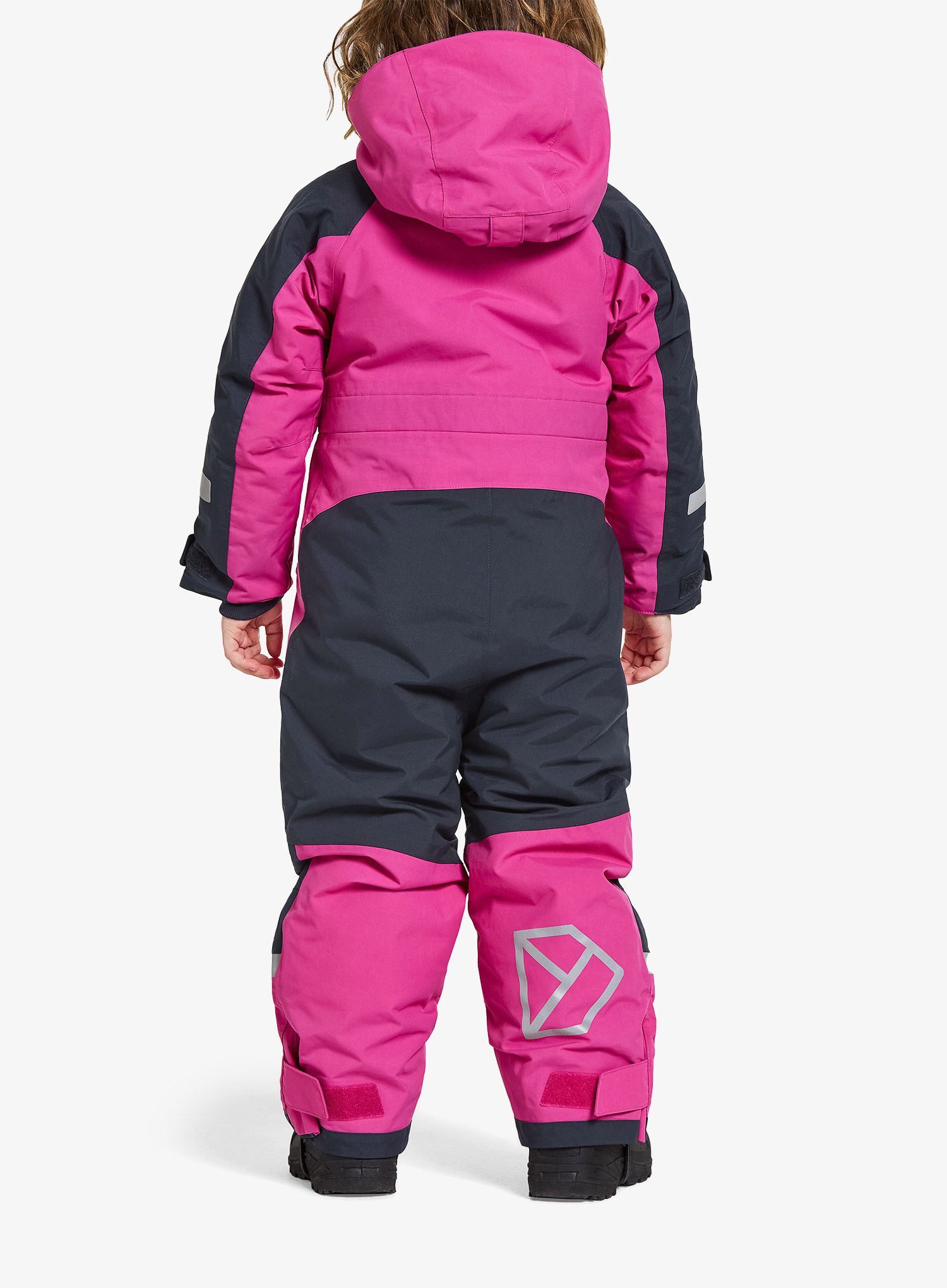 Mergaičių kombinezonas Didriksons Neptun Coverall 3 - plastic pink