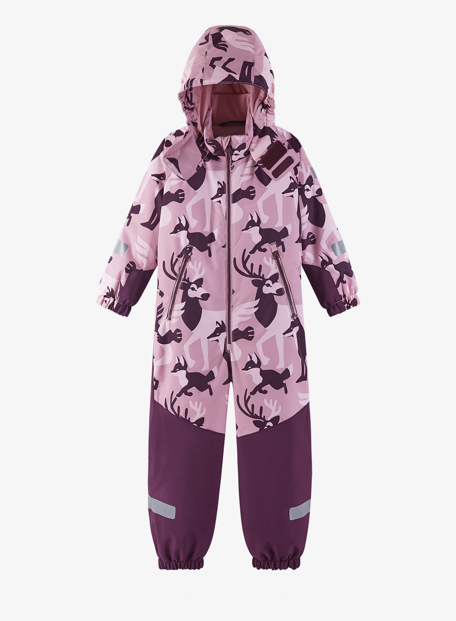 Vaikiškas kombinezonas Reima Kurikka - grey pink