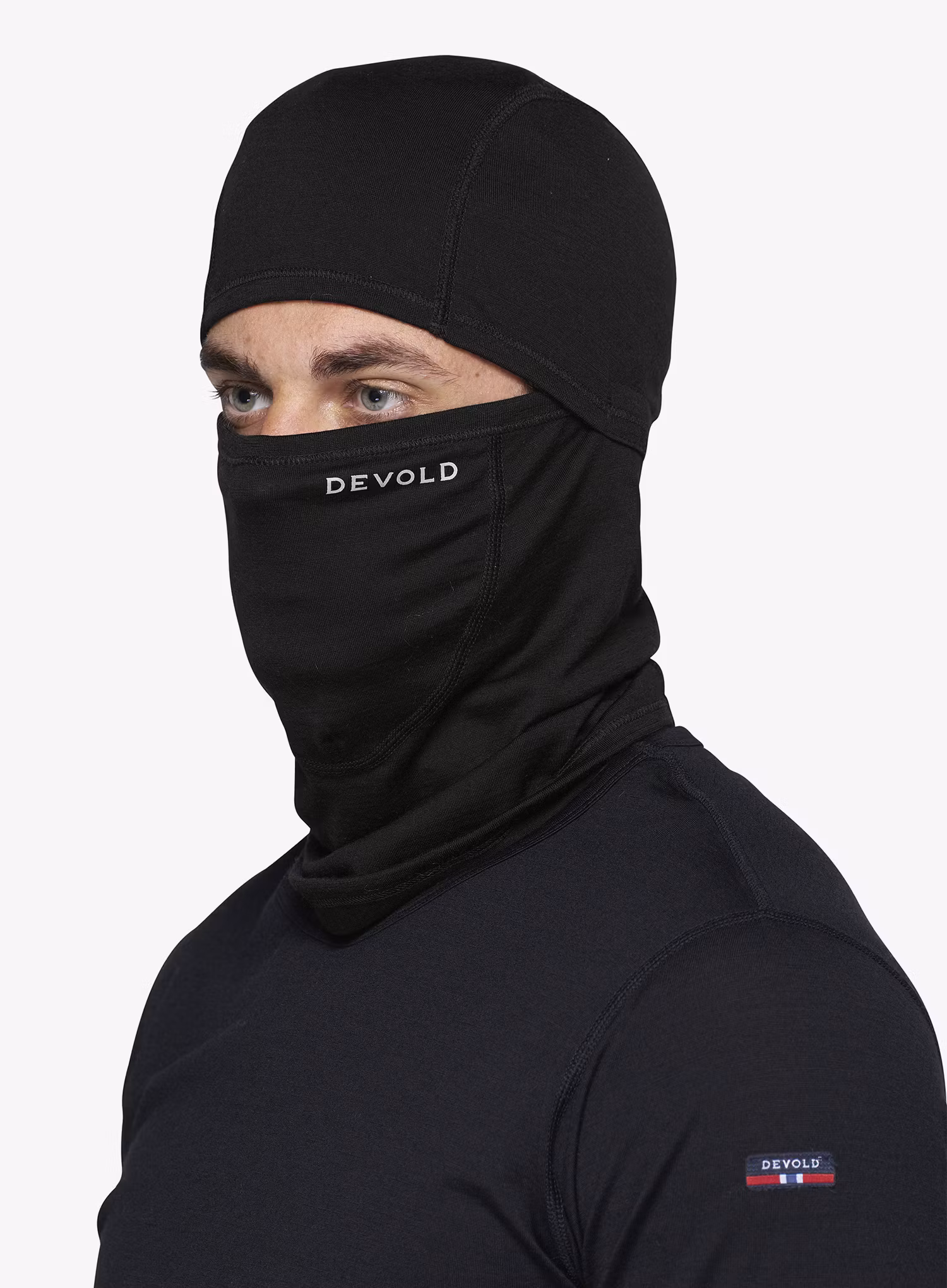 Balaklava Devold Breeze Merino 150 Balaclava - black