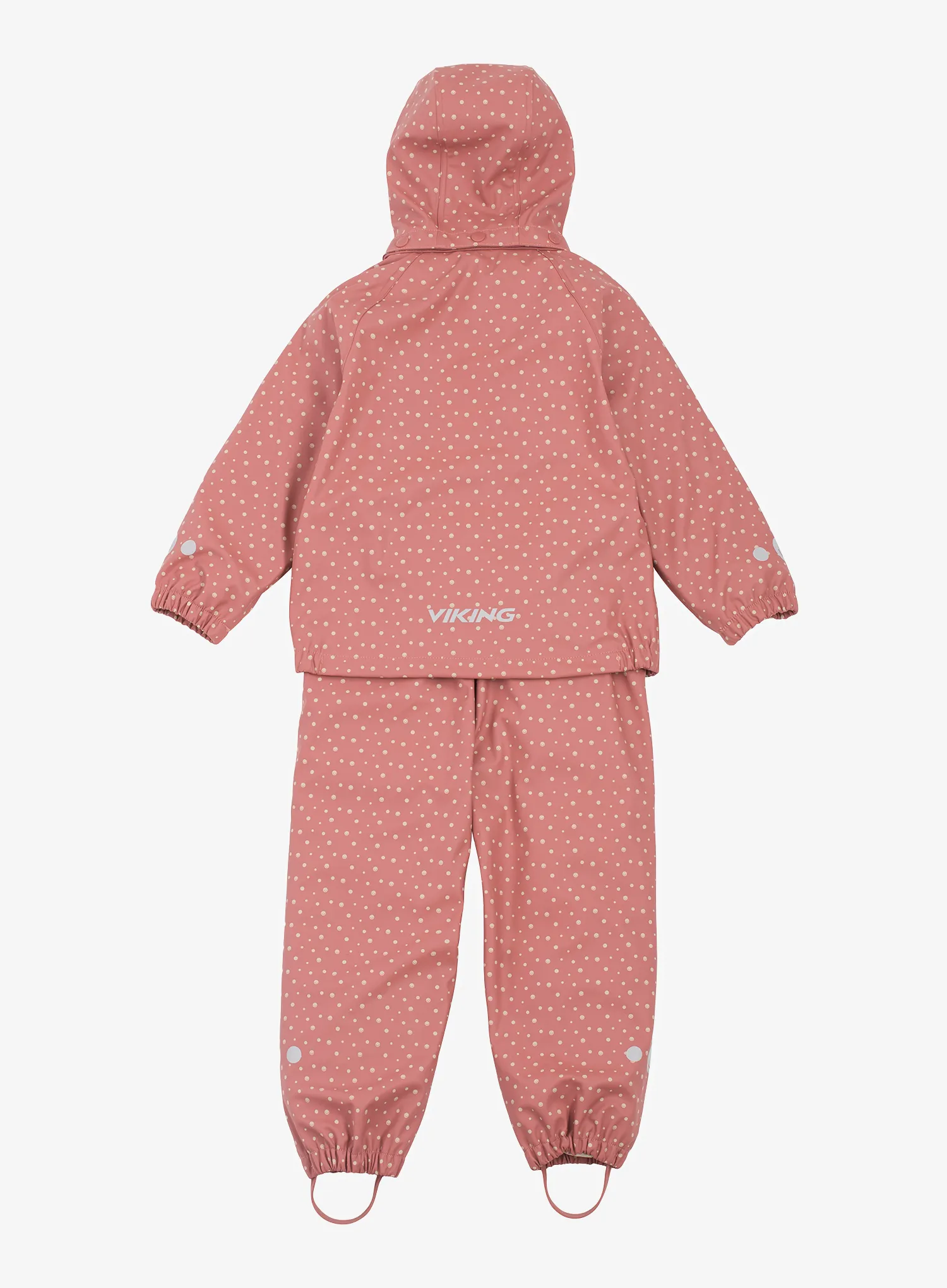 Vaikų komplektas Viking Jolly Print Rain Set - pink