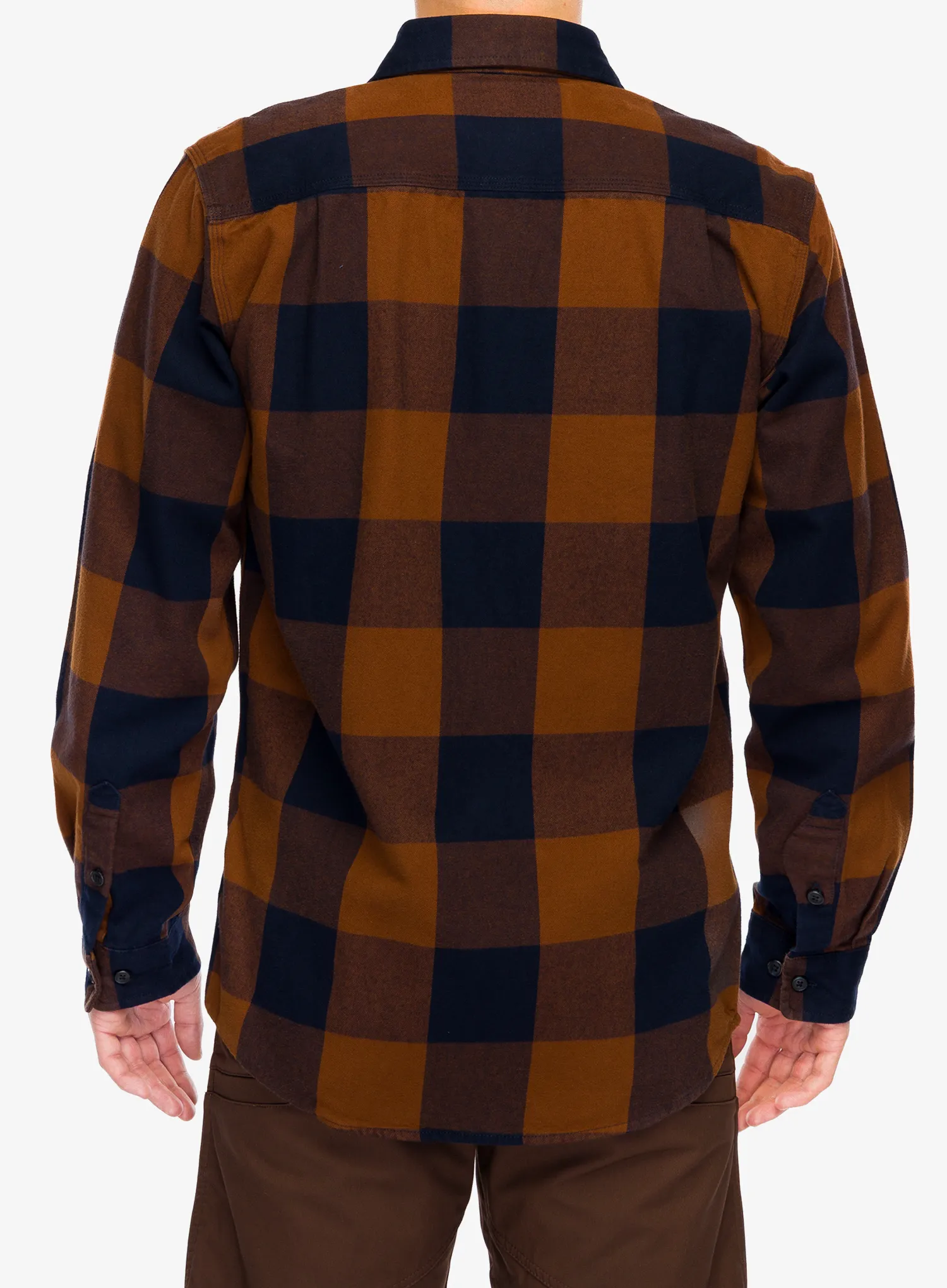 Marškiniai Carhartt Long-Sleeve Plaid Shirt - red duck