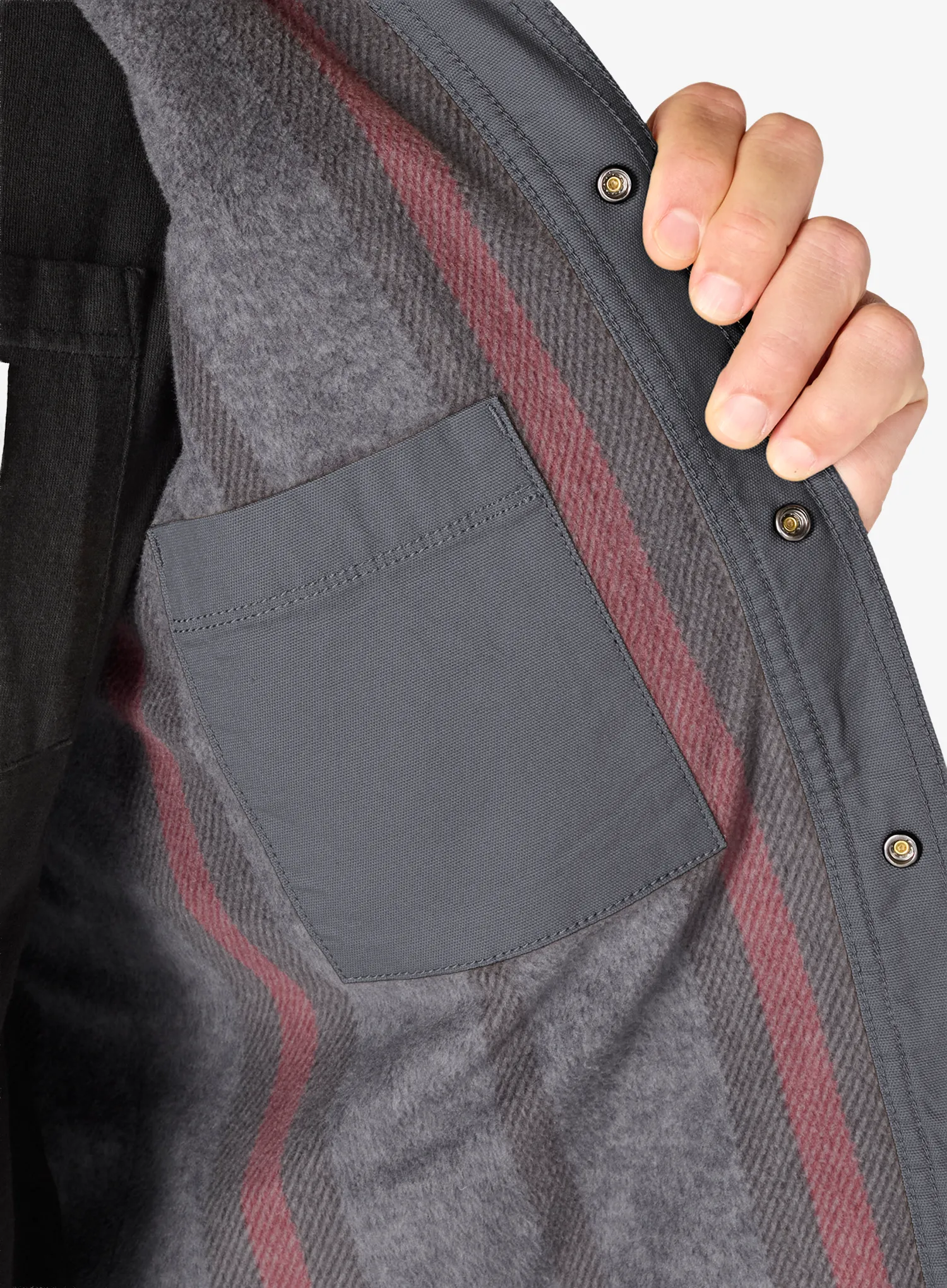 Marškiniai Carhartt Rigby Lined Shirt Jacket - shadow