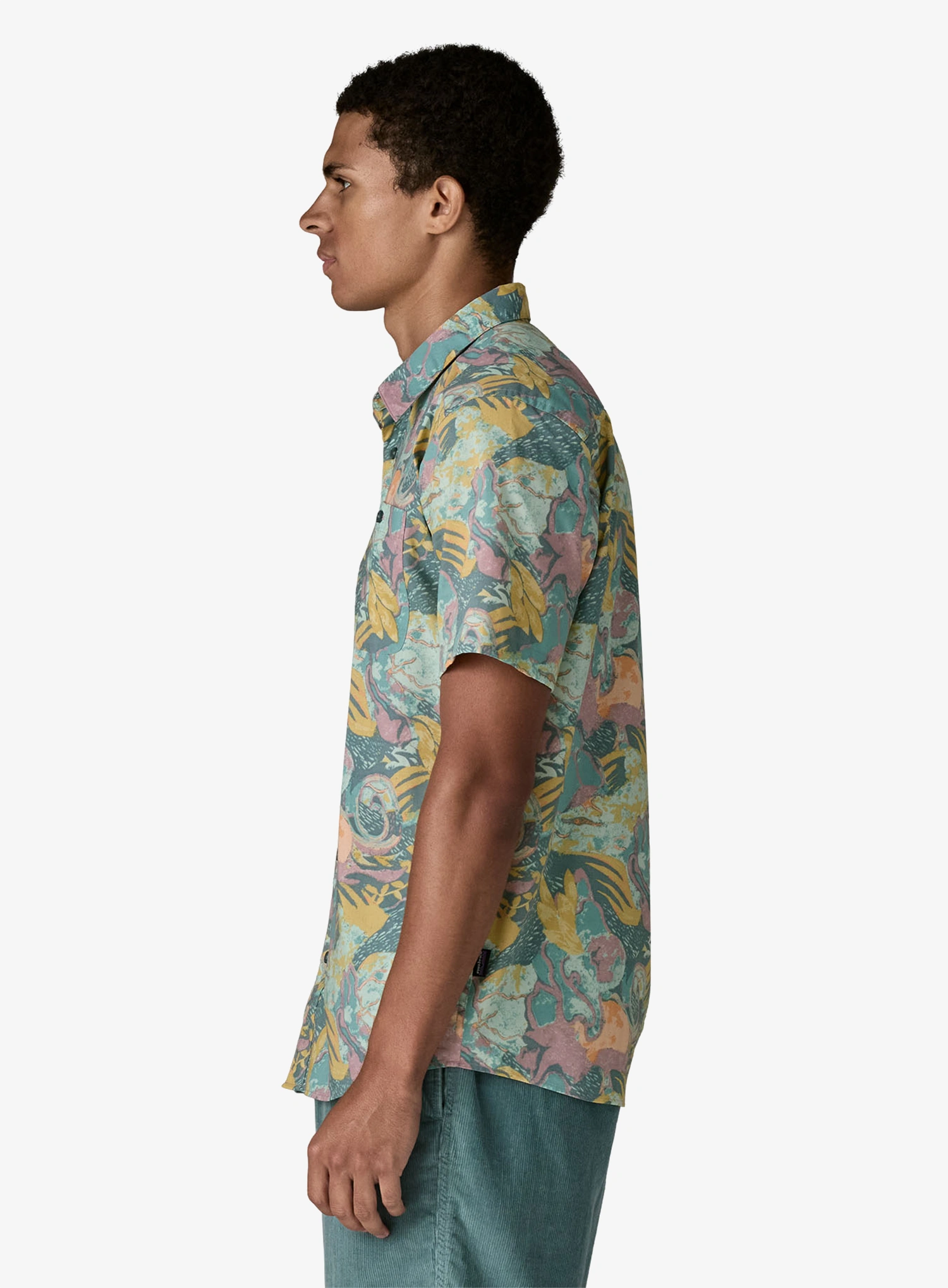 Marškiniai Patagonia Go To Shirt - moon tripper/blue sage