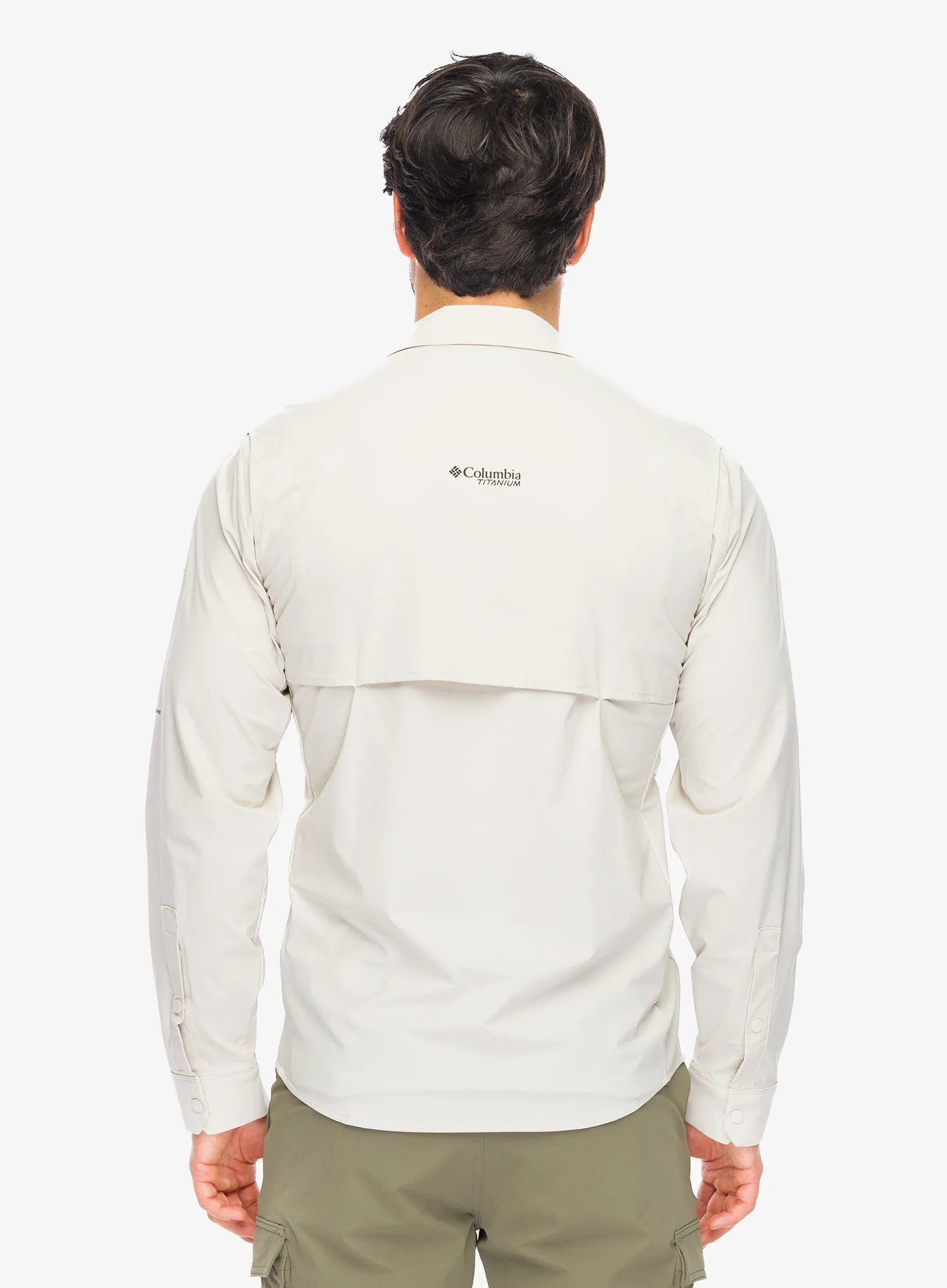 Vyriški marškiniai Columbia Silver Ridge Elite Long Sleeve Woven - dark stone