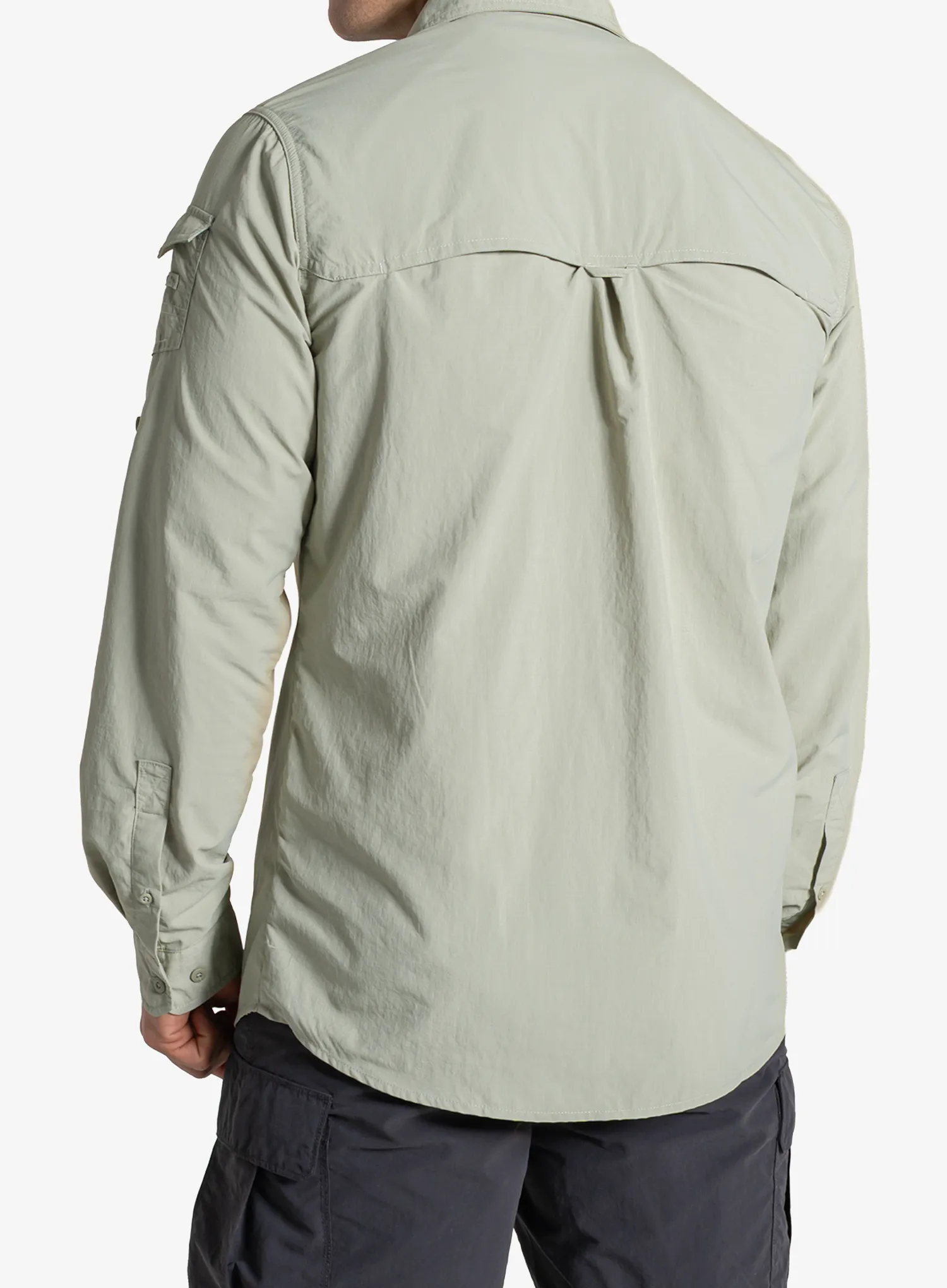 Vyriški marškiniai Craghoppers NosiLife Adventure LS Shirt III - bay leaf