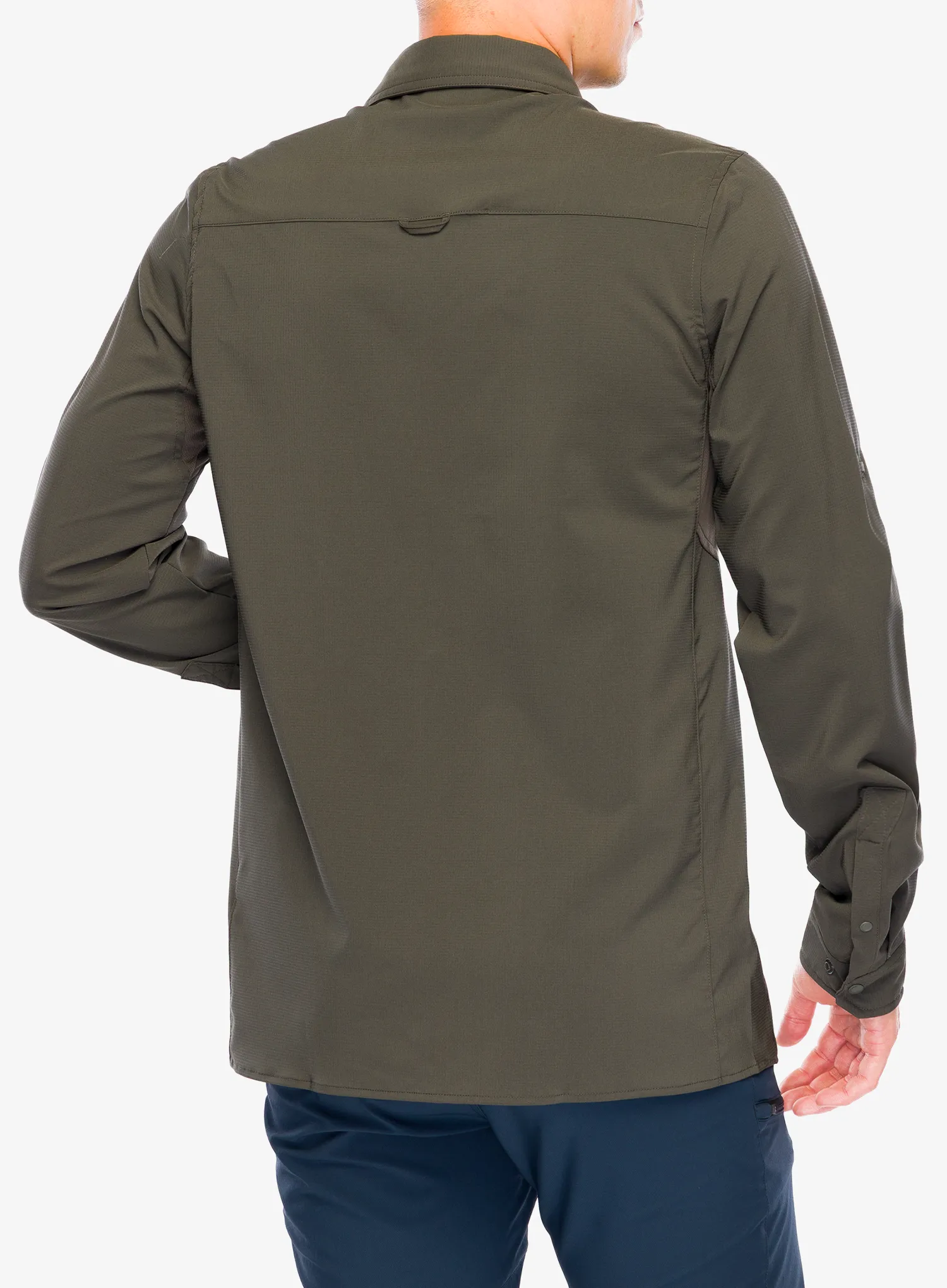 Vyriški marškiniai Craghoppers NosiLife Pro LS Shirt V - woodland green