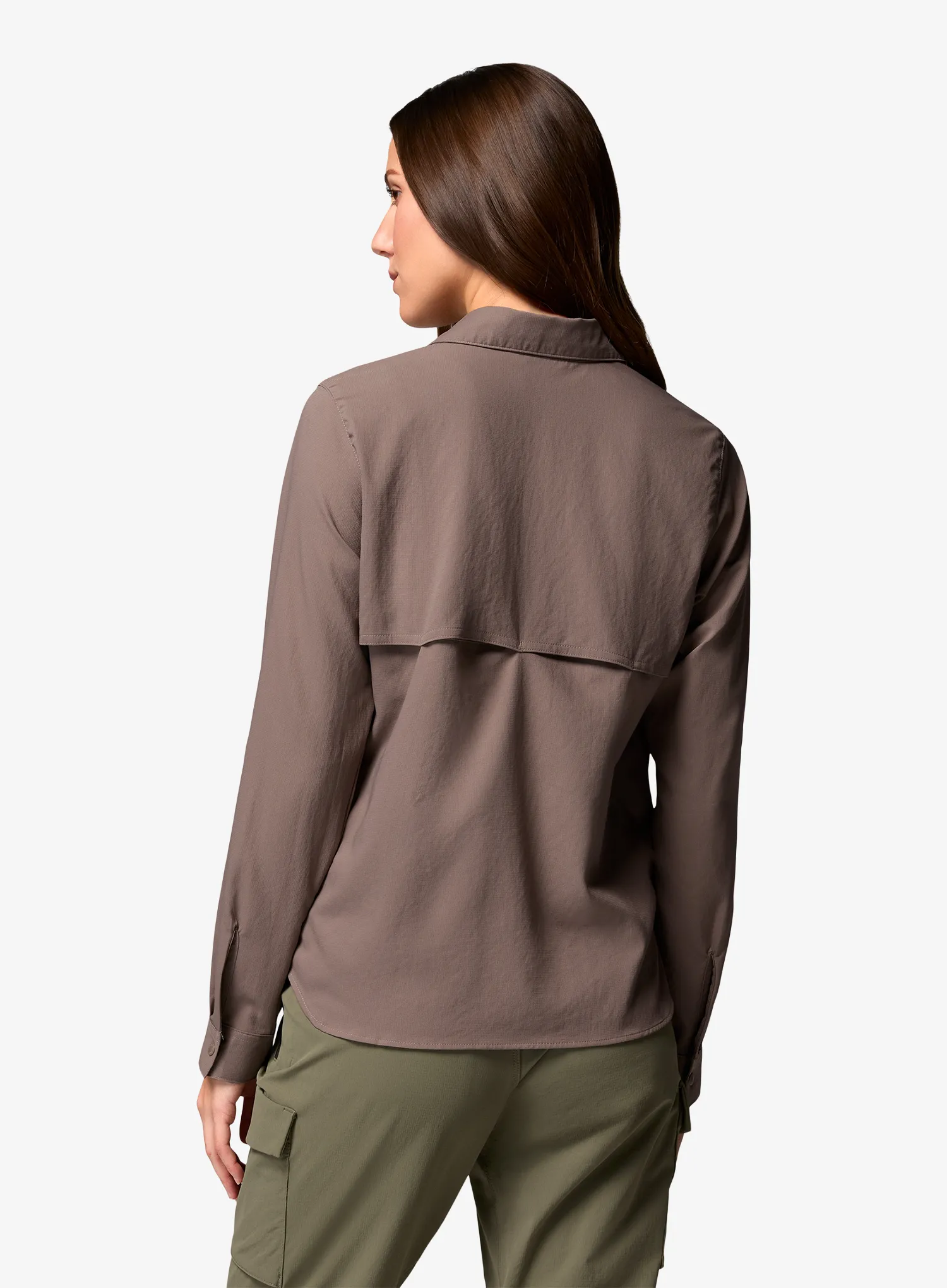 Moteriški marškinėliai Columbia Silver Ridge Utility II LS Shirt - iron