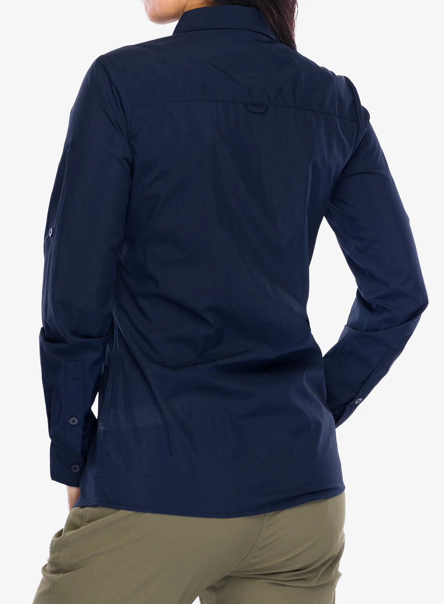 Moteriški marškinėliai Craghoppers NosiLife Freeda Long Sleeved Shirt - blue navy