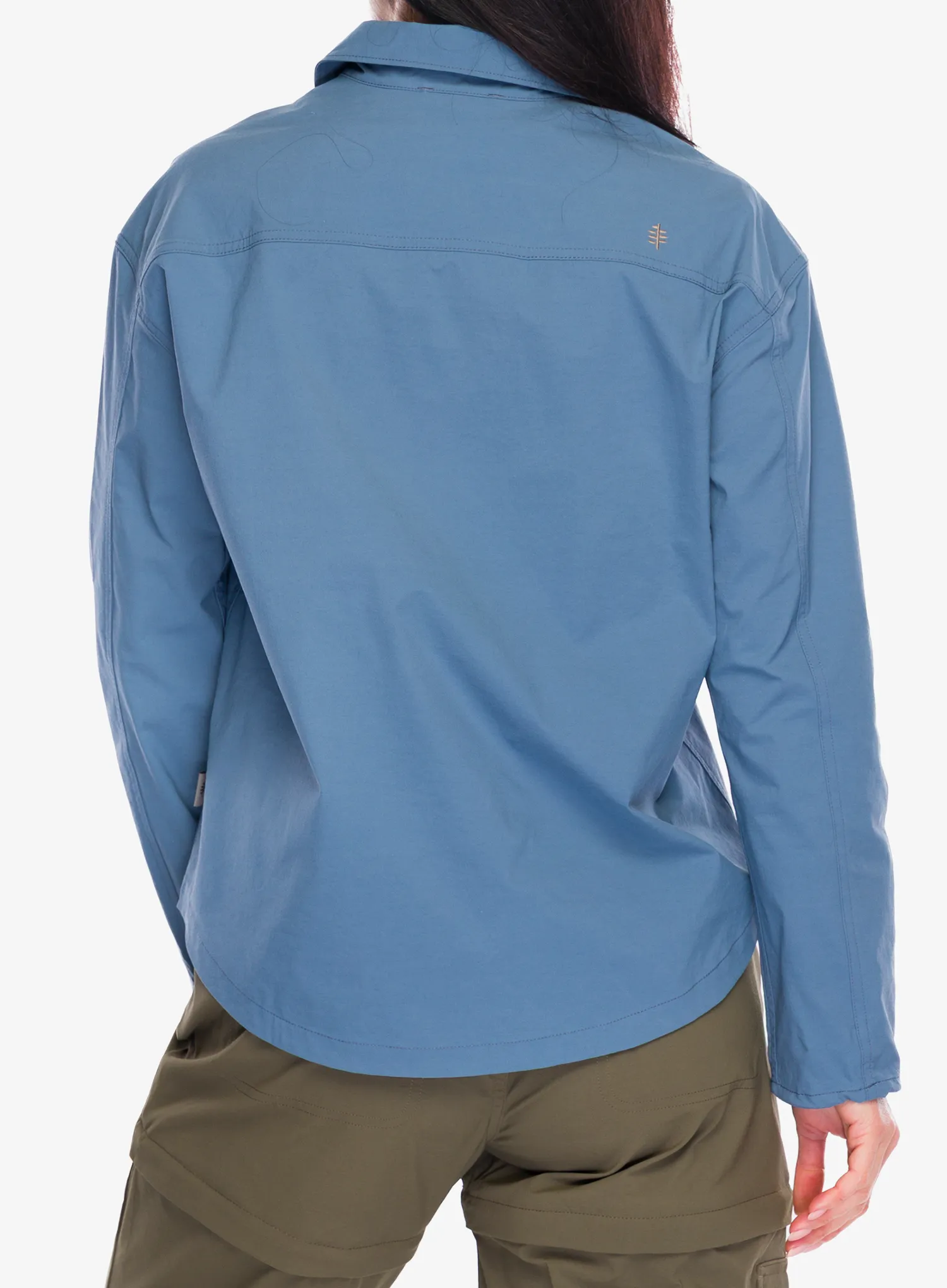 Moteriški marškinėliai Royal Robbins Wilder Shirt L/S - sea