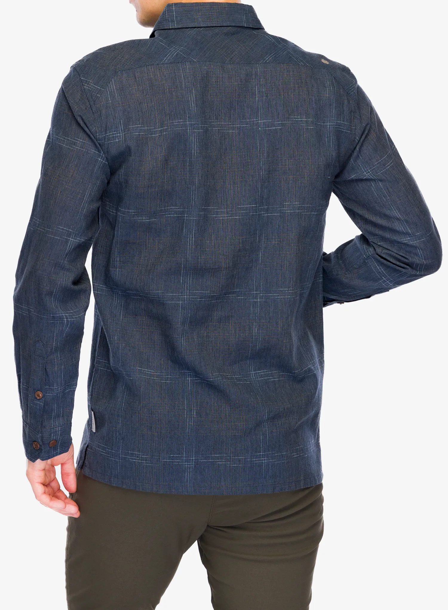 Marškiniai Royal Robbins Hempline Spaced LS - collins blue