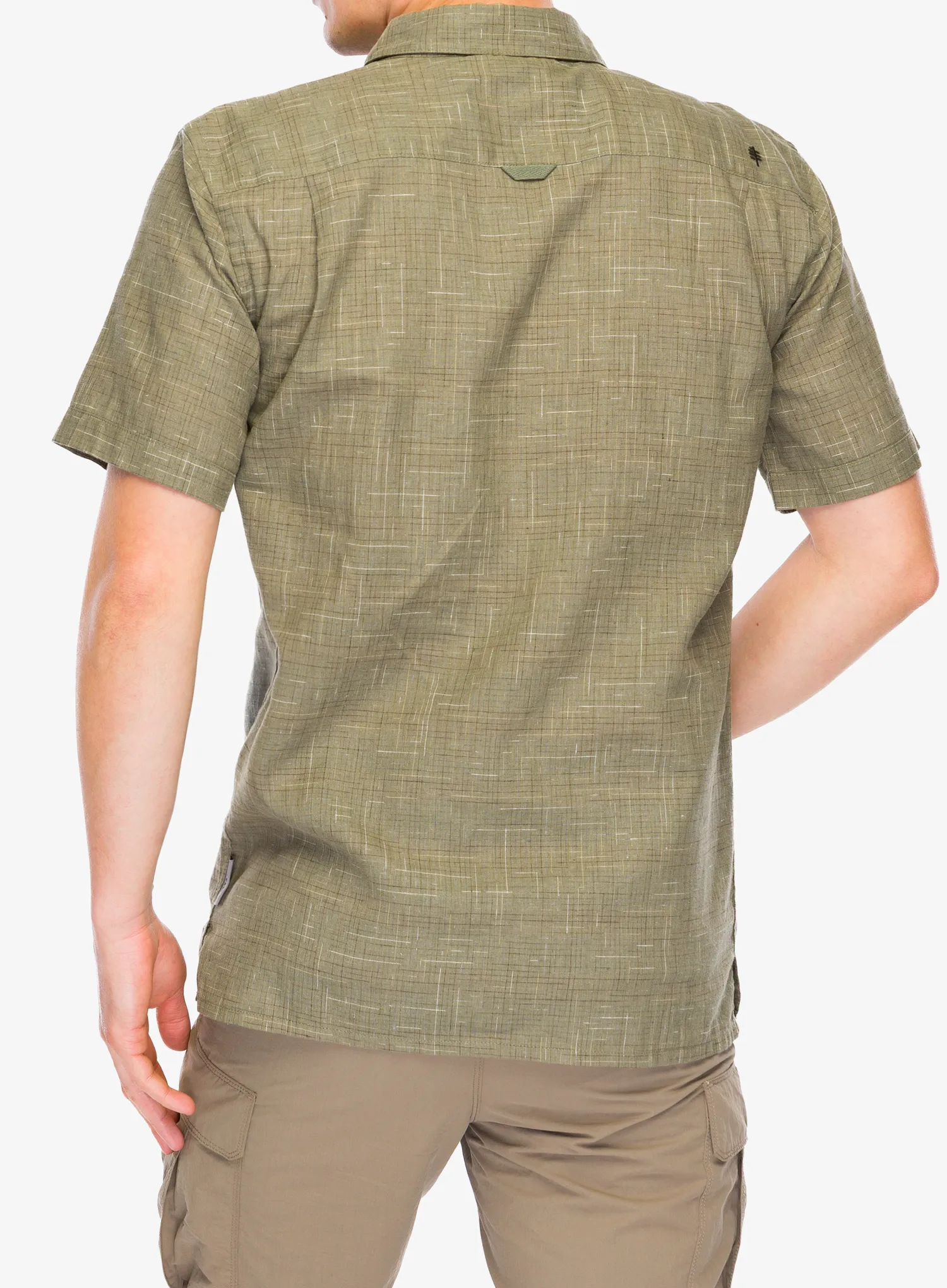 Marškiniai Royal Robbins Hempline Spaced SS - fiddlehead