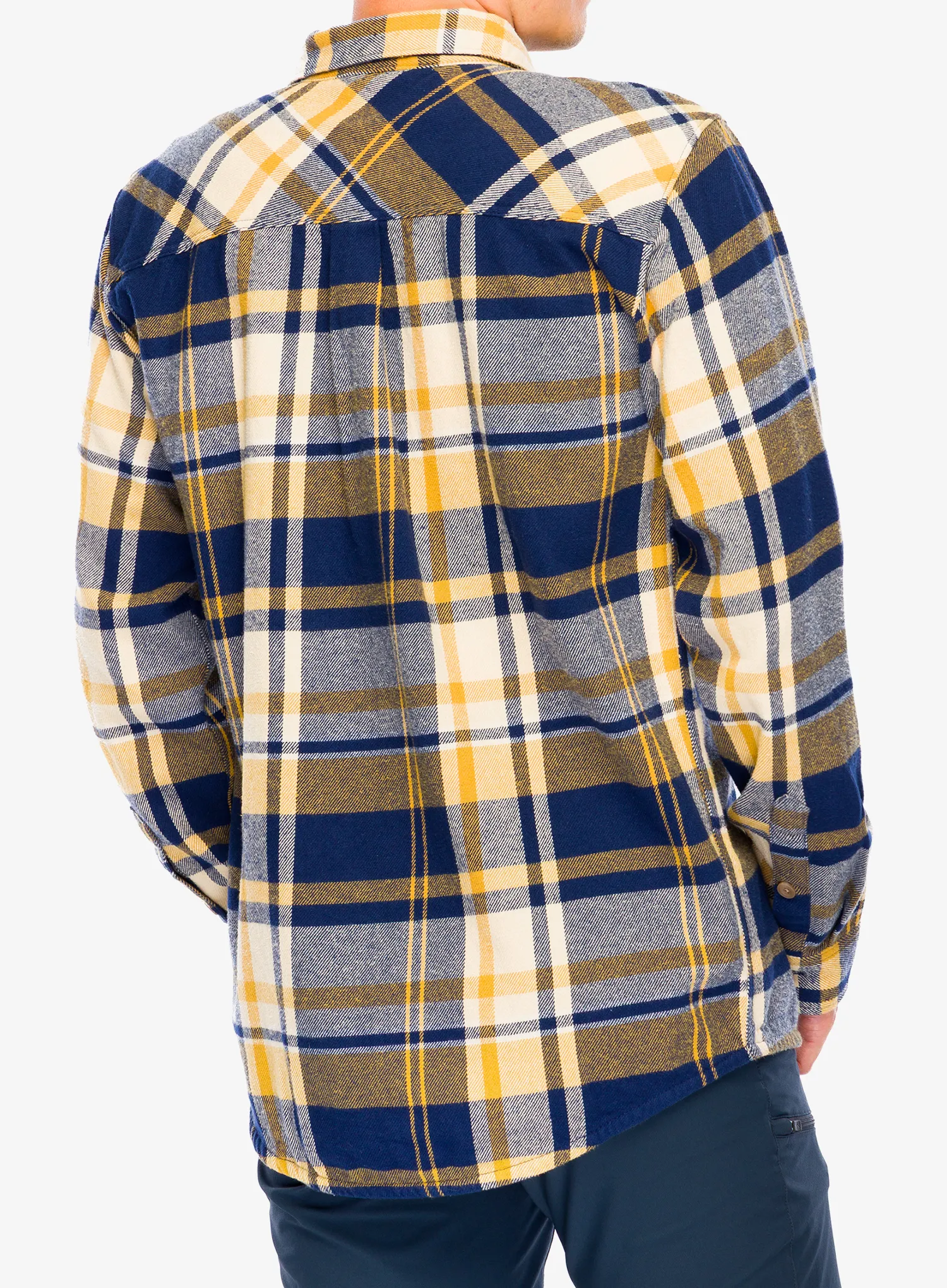 Marškiniai Black Diamond Project Flannel - indigo/gold plaid