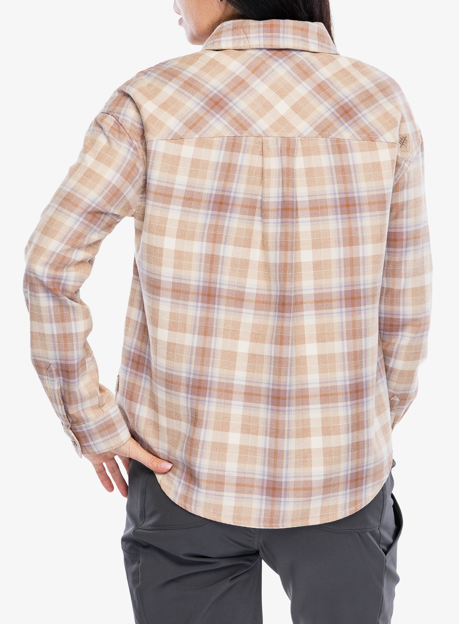 Moteriški marškinėliai Royal Robbins Lieback Overshirt - chalk dipsea pld