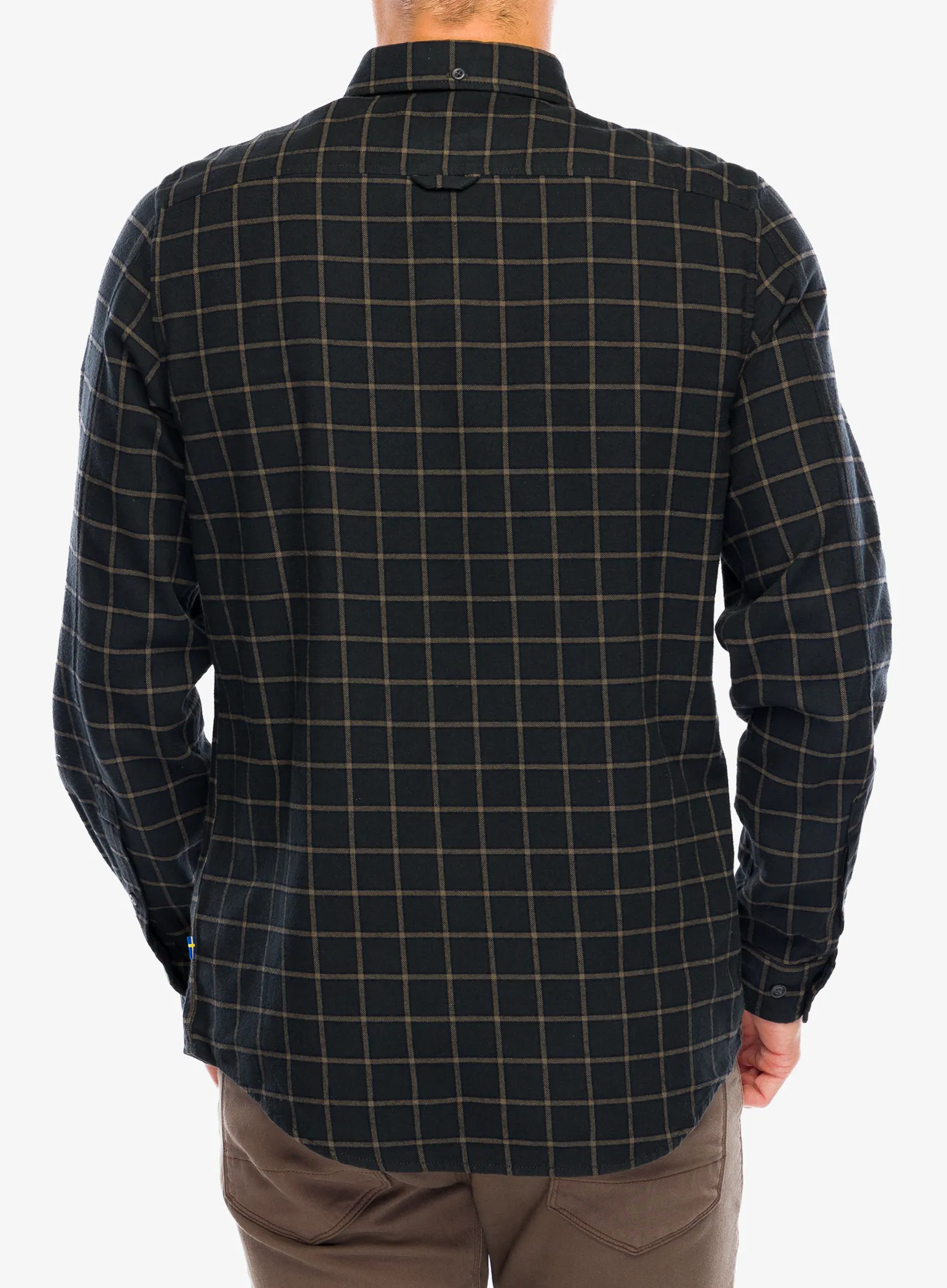 Marškiniai Fjallraven Ovik Flannel Shirt - dark grey