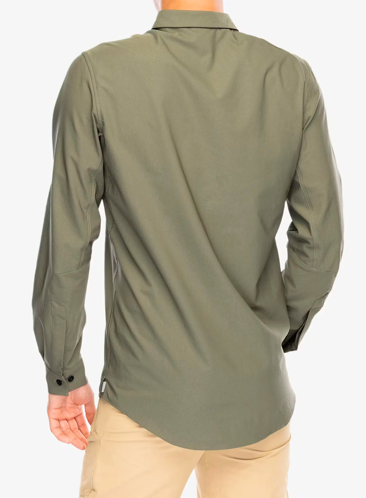 Marškiniai Houdini Longsleeve Shirt - sage green