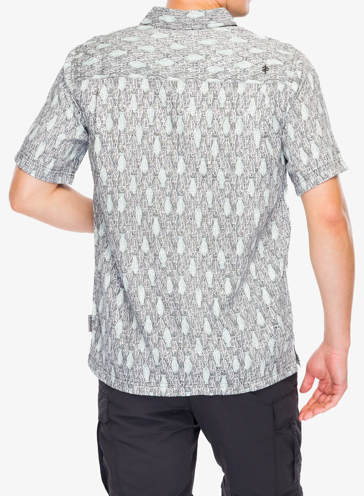 Marškiniai Royal Robbins Camino Pucker S/S - everglade fish pt