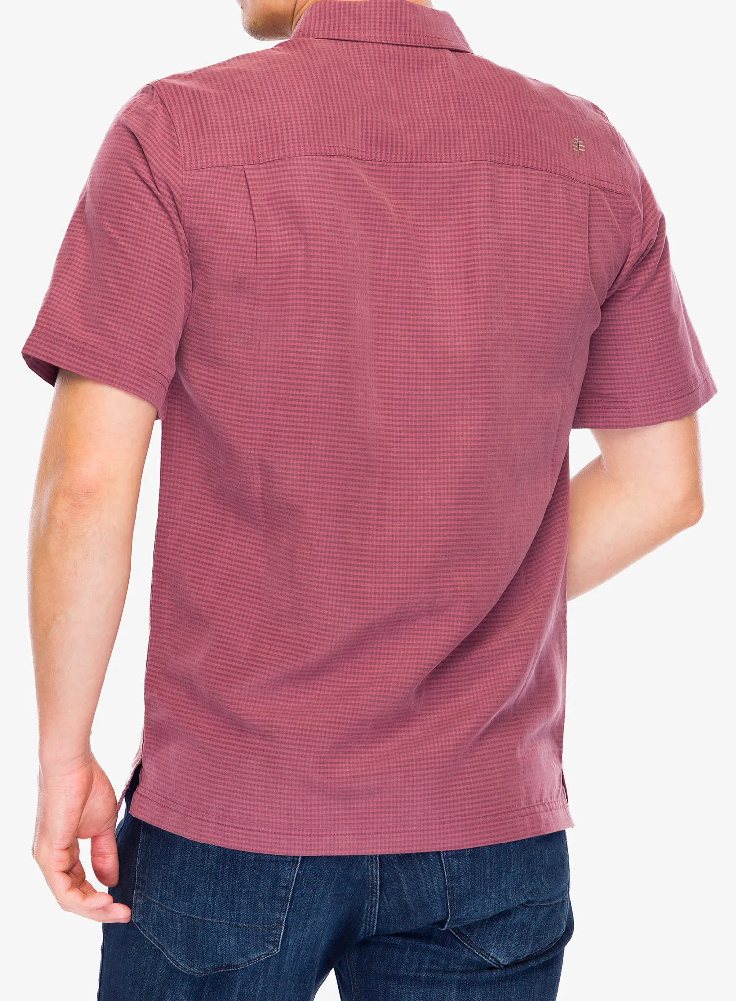 Marškiniai Royal Robbins Mojave Pucker Dry SS - wild rhubarb