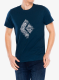 Medvilniniai marškinėliai Black Diamond Engineered Diamond SS Tee - indigo